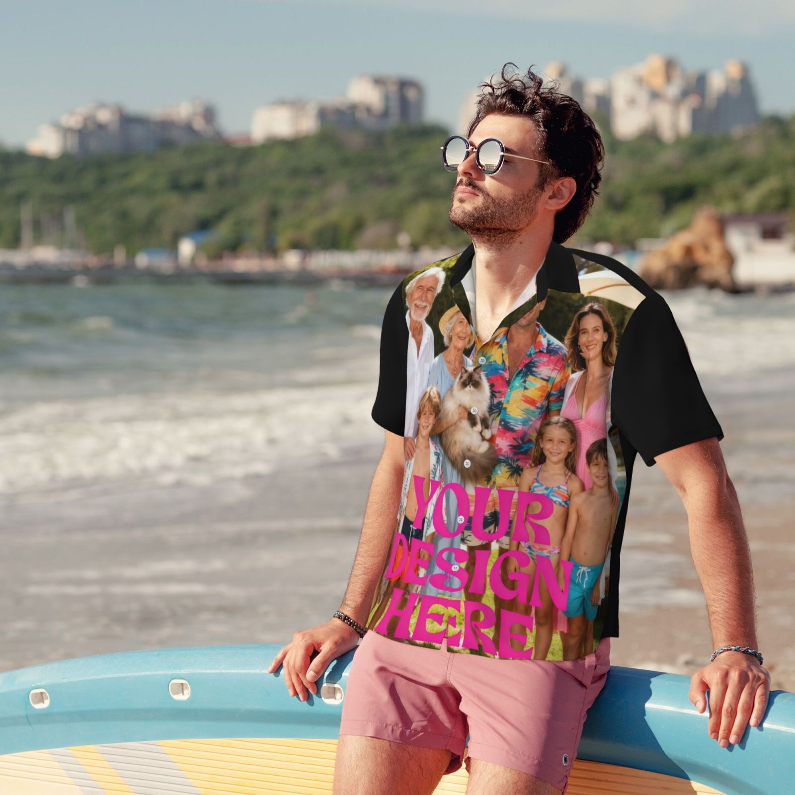 Custom Printed Beach Shirt