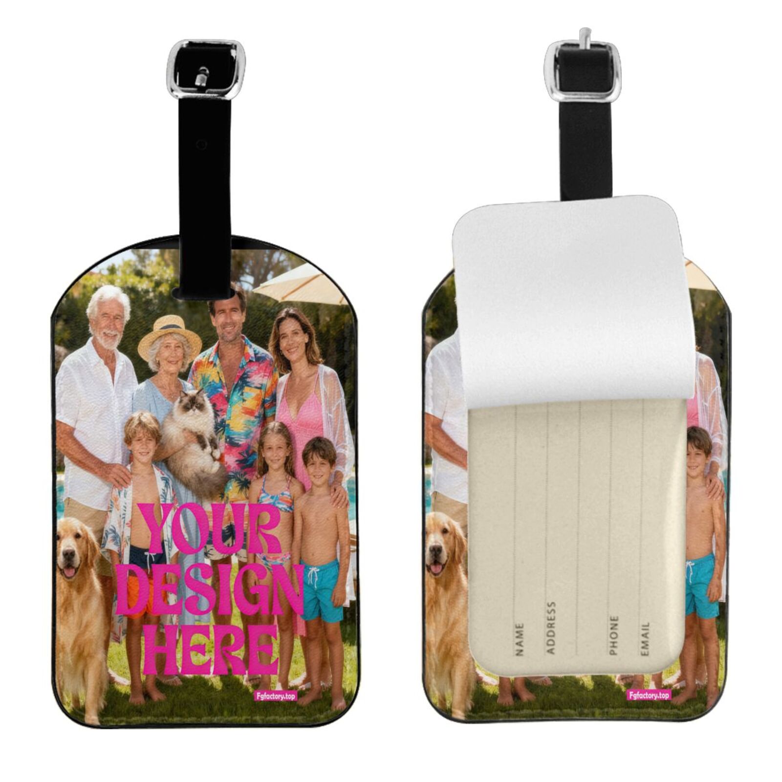 Personalized Luggage Tag
