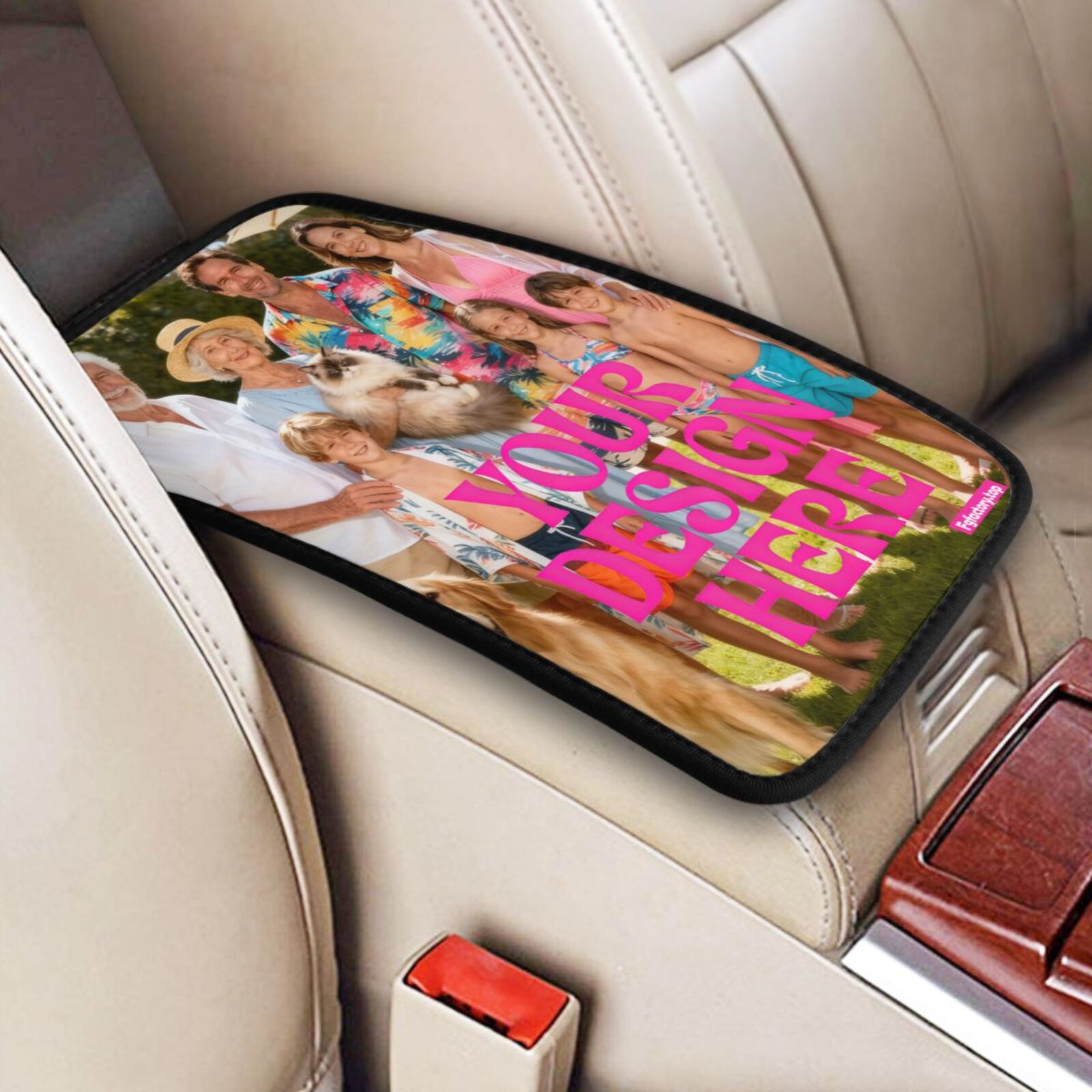 Custom Car Armrest Cover