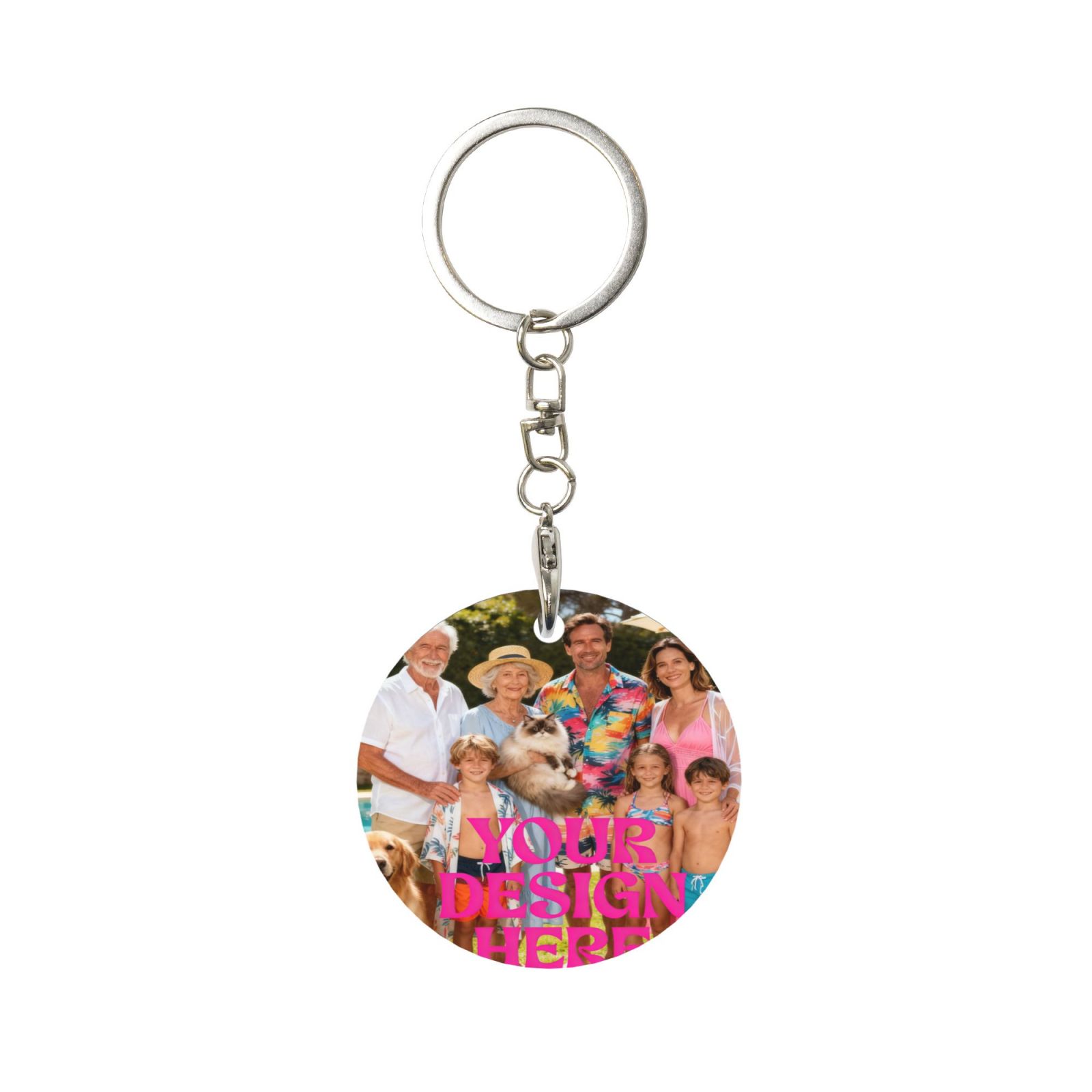 Custom Photo Keychain