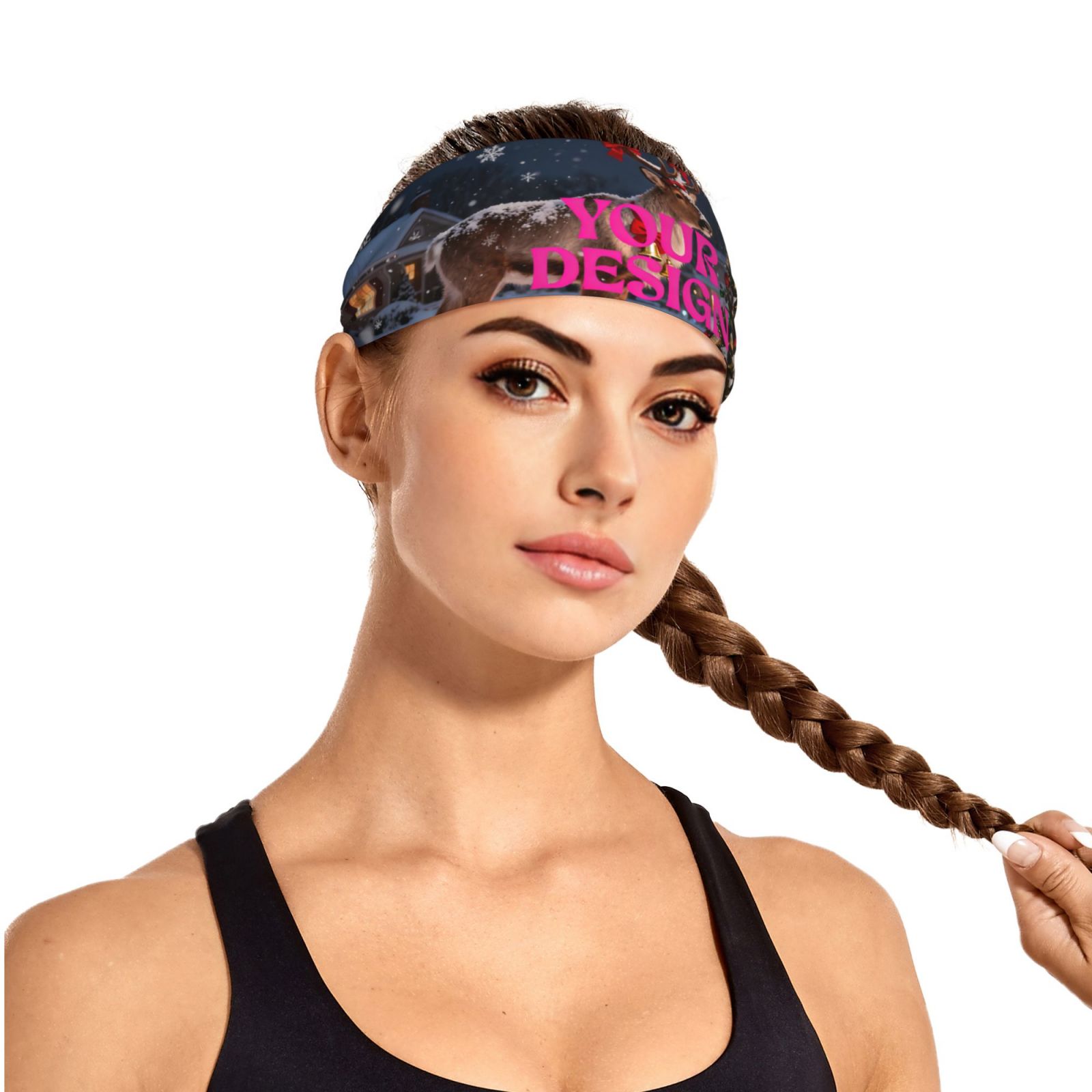 Multicolor Sports Headband