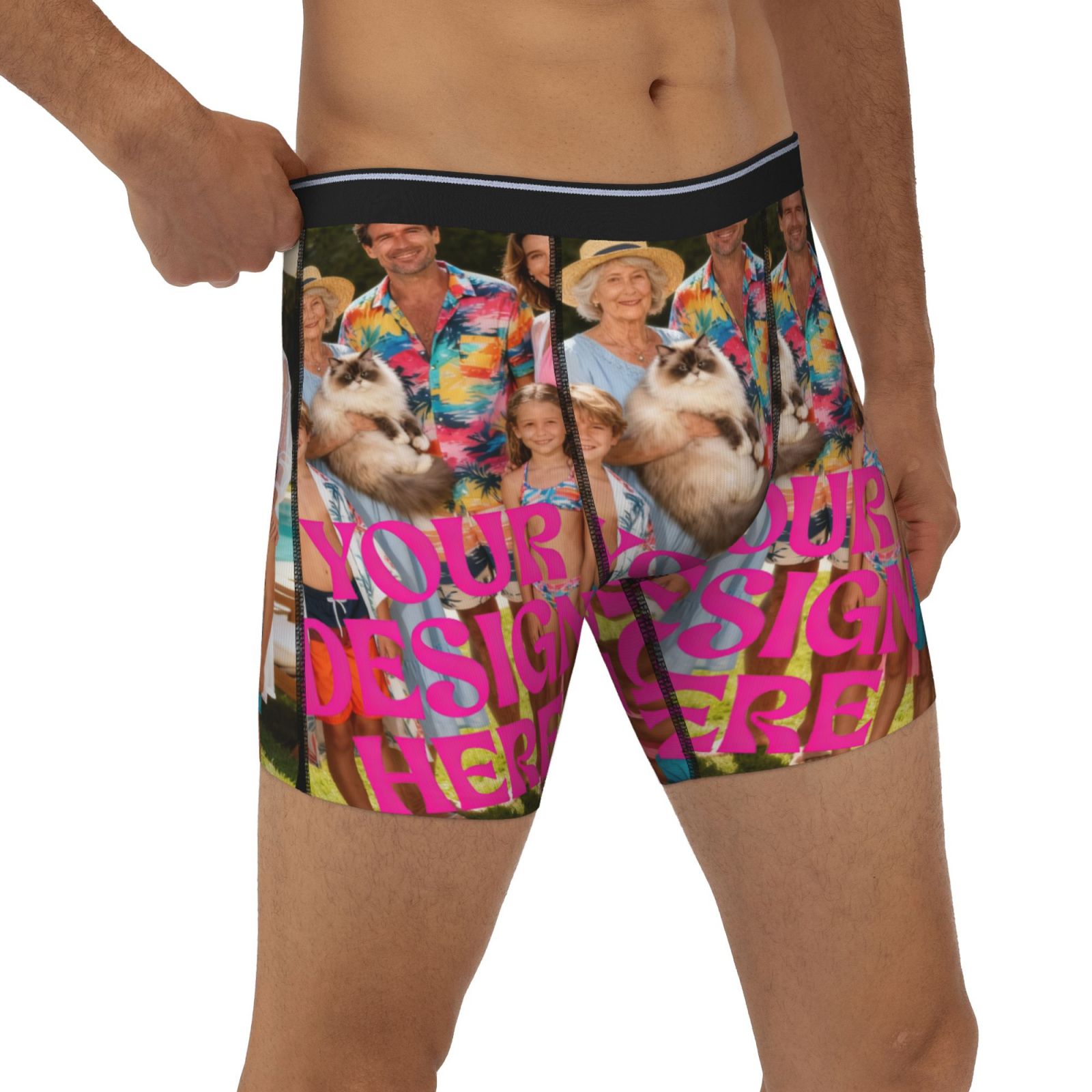 Custom Printed Men's Boxer Briefs