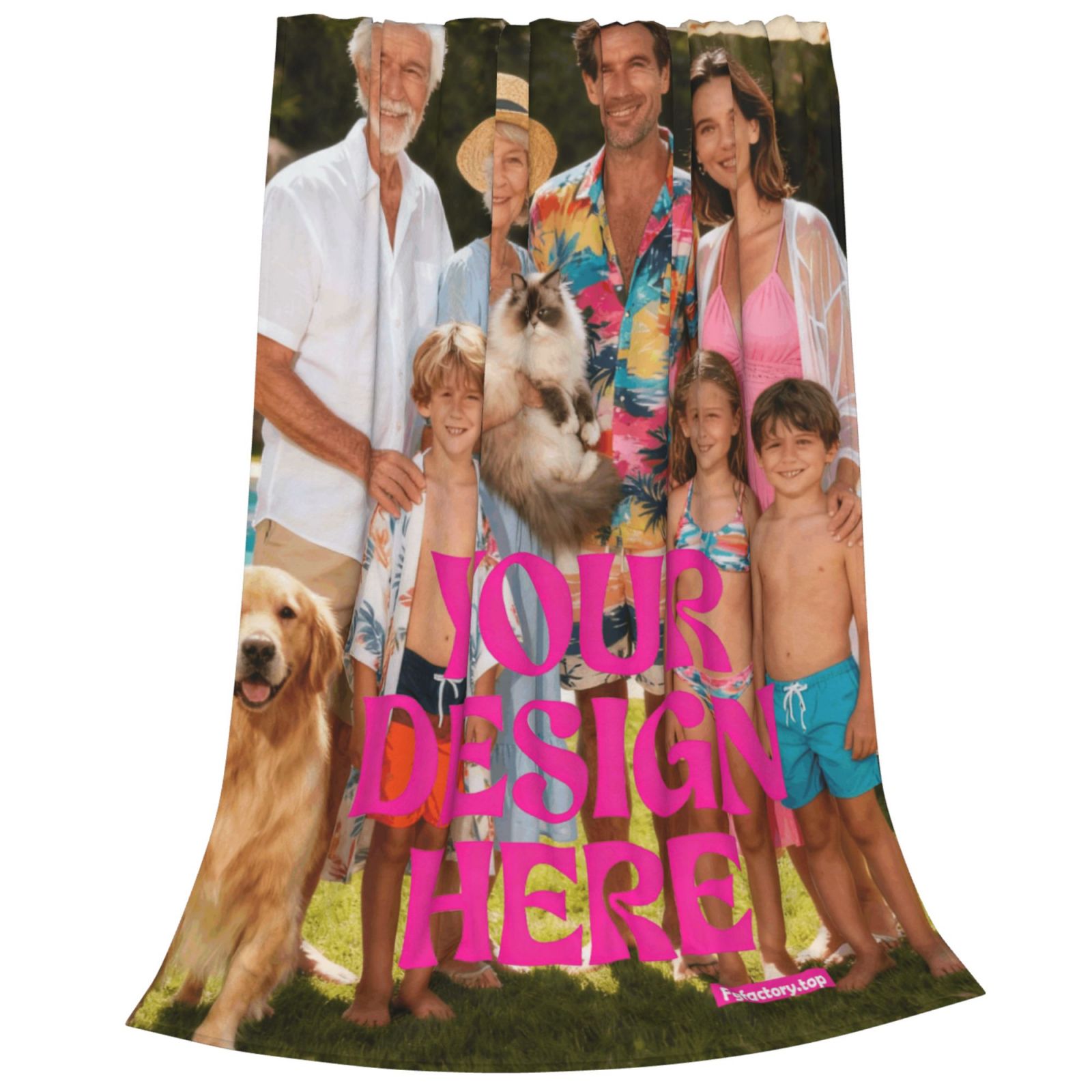 Custom Photo Blanket