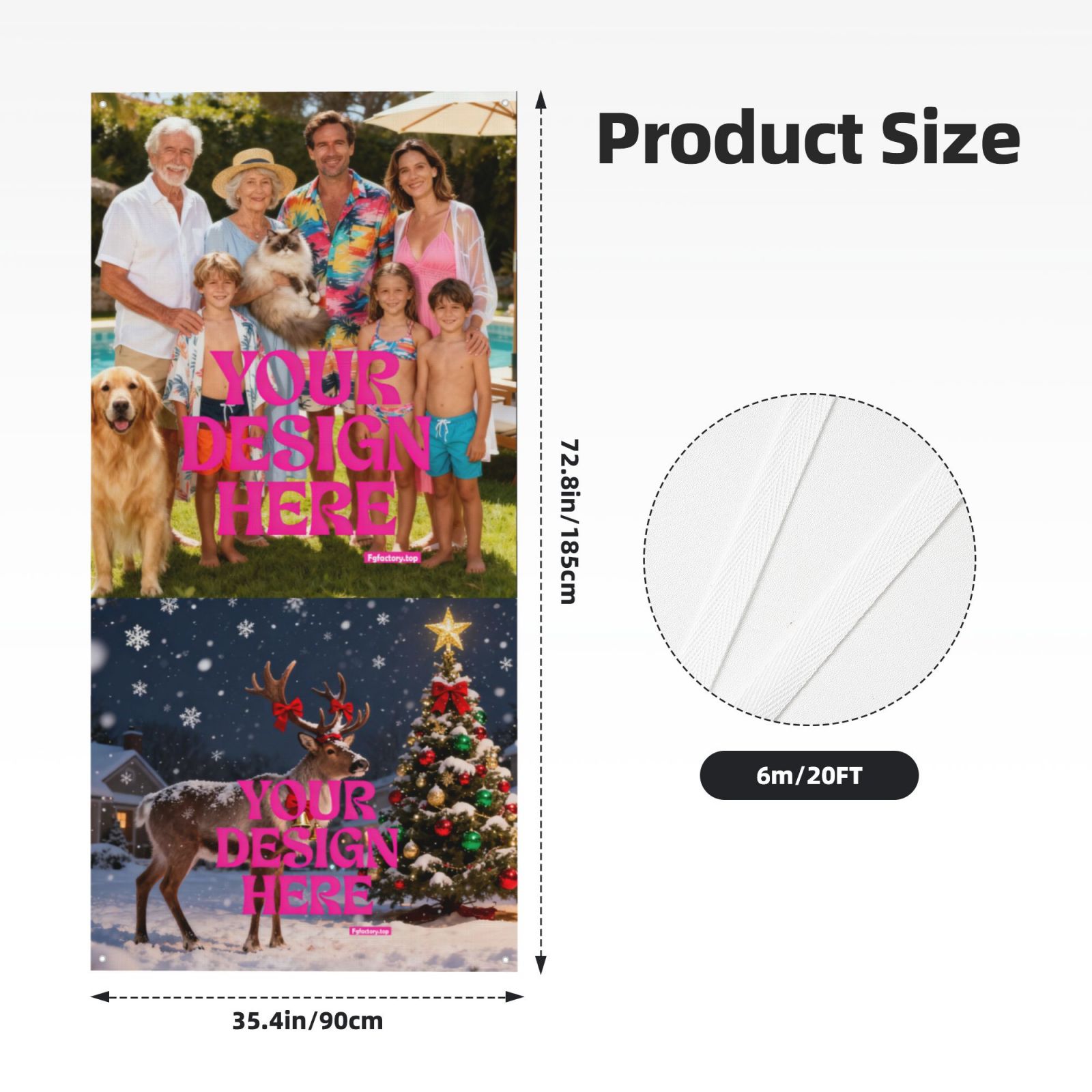 Custom Photo Wall Tapestry