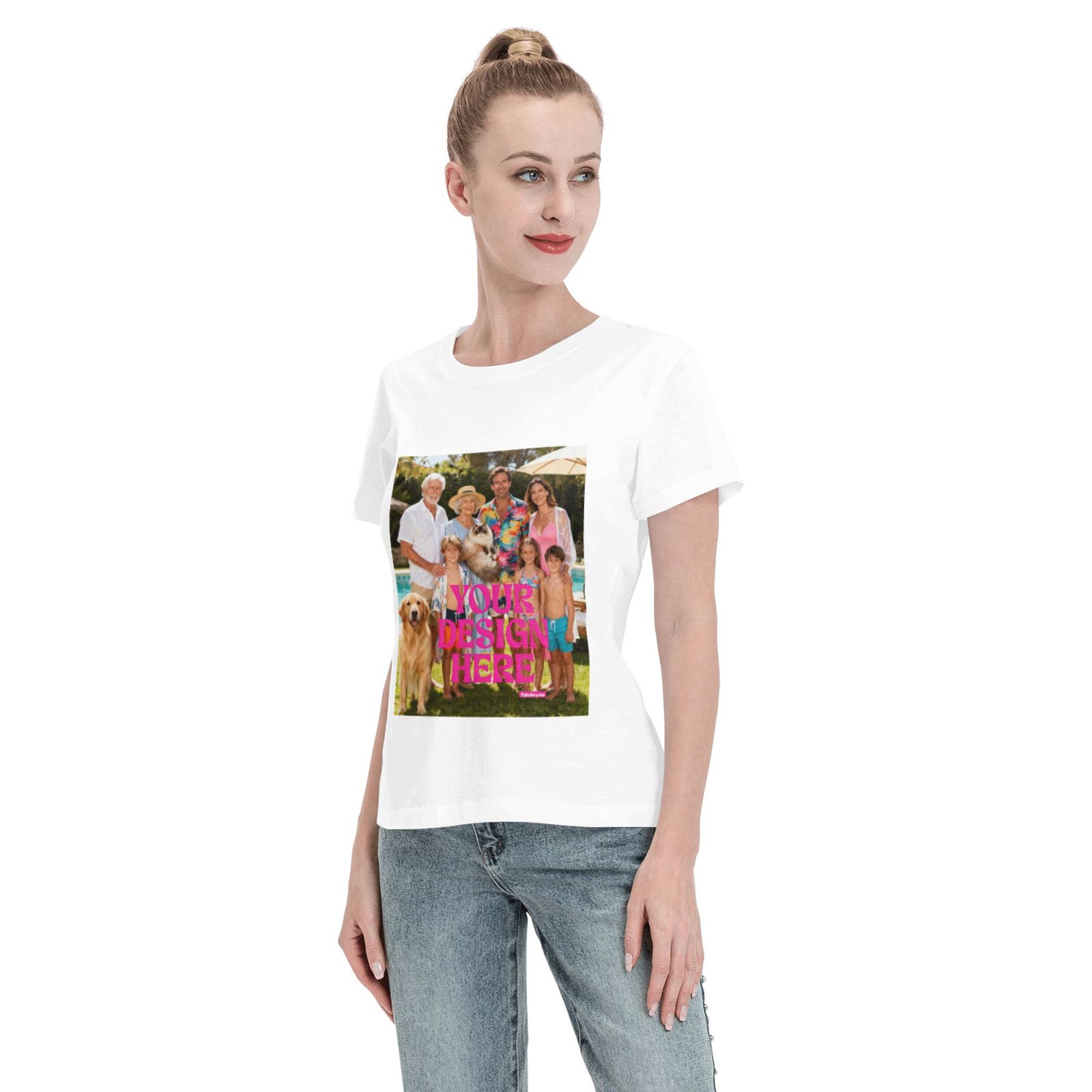 Custom Photo Print T-Shirt