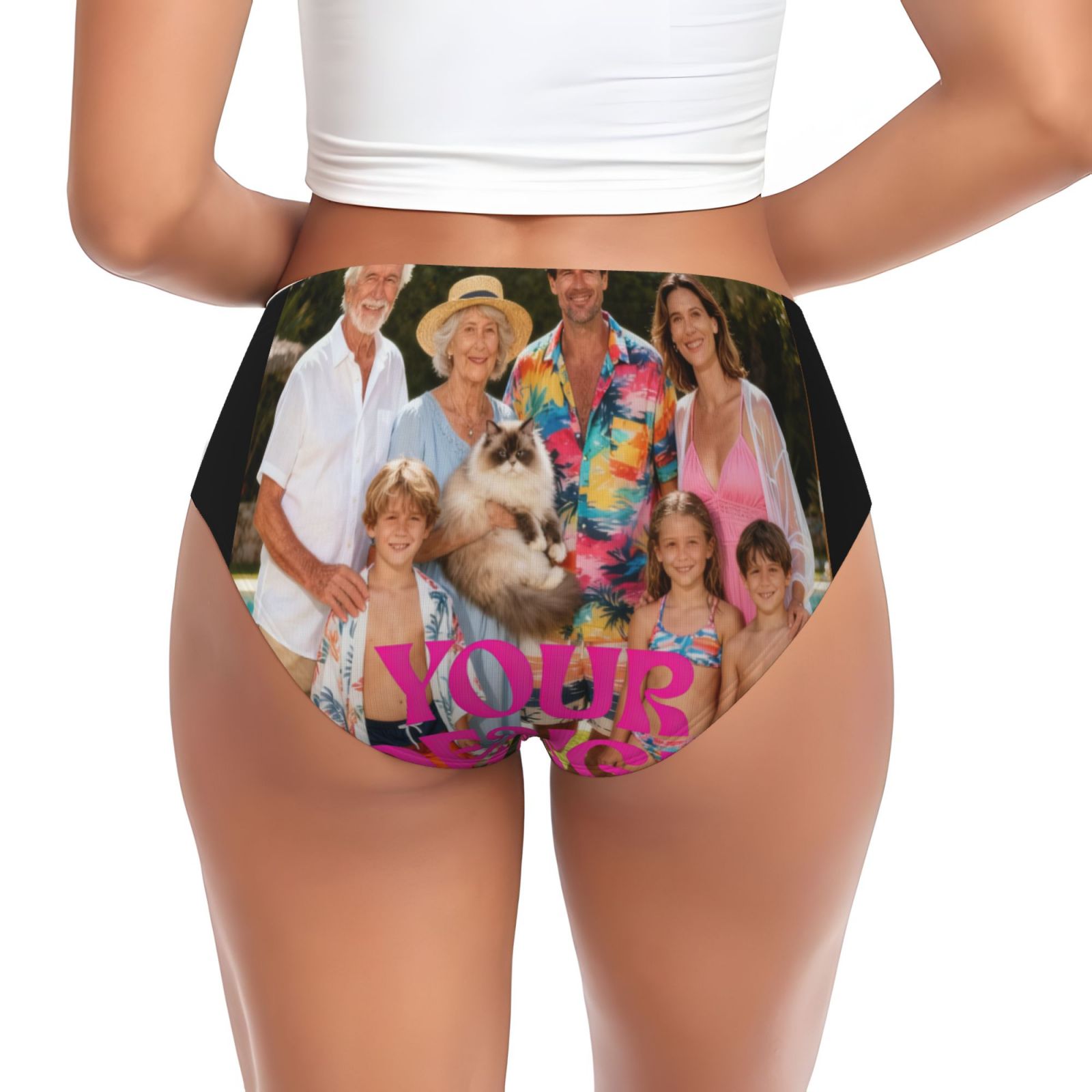 Custom Photo Bikini Bottoms