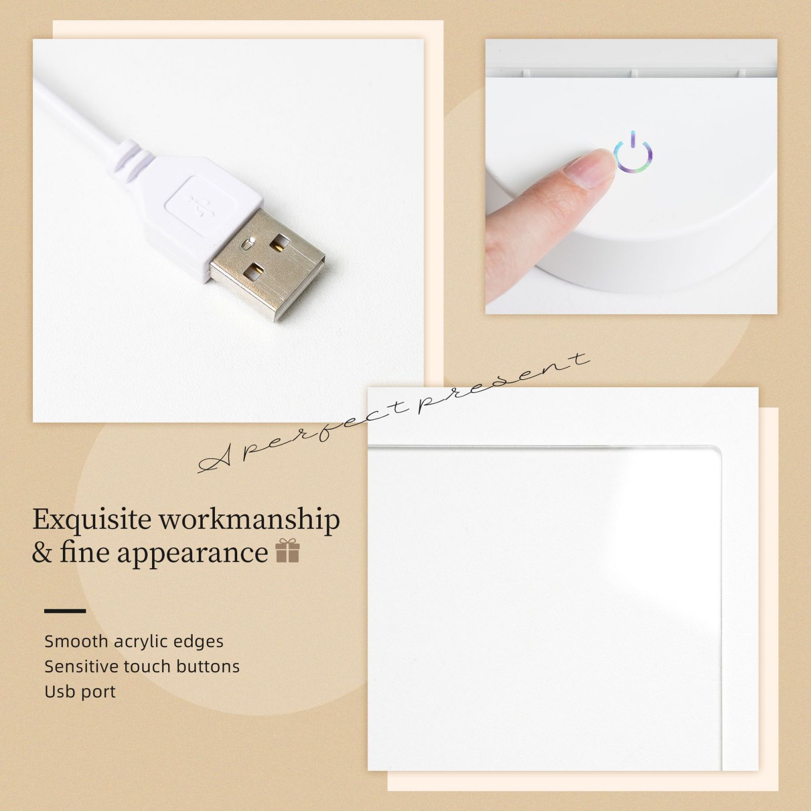 Custom LED Acrylic Night Light