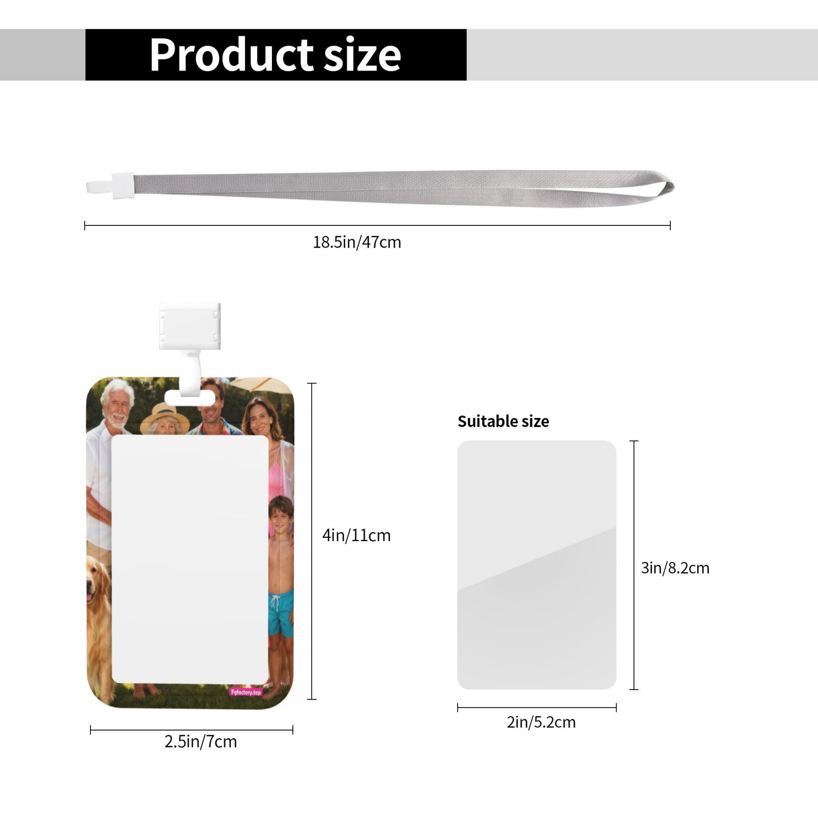 Custom Photo Luggage Tag