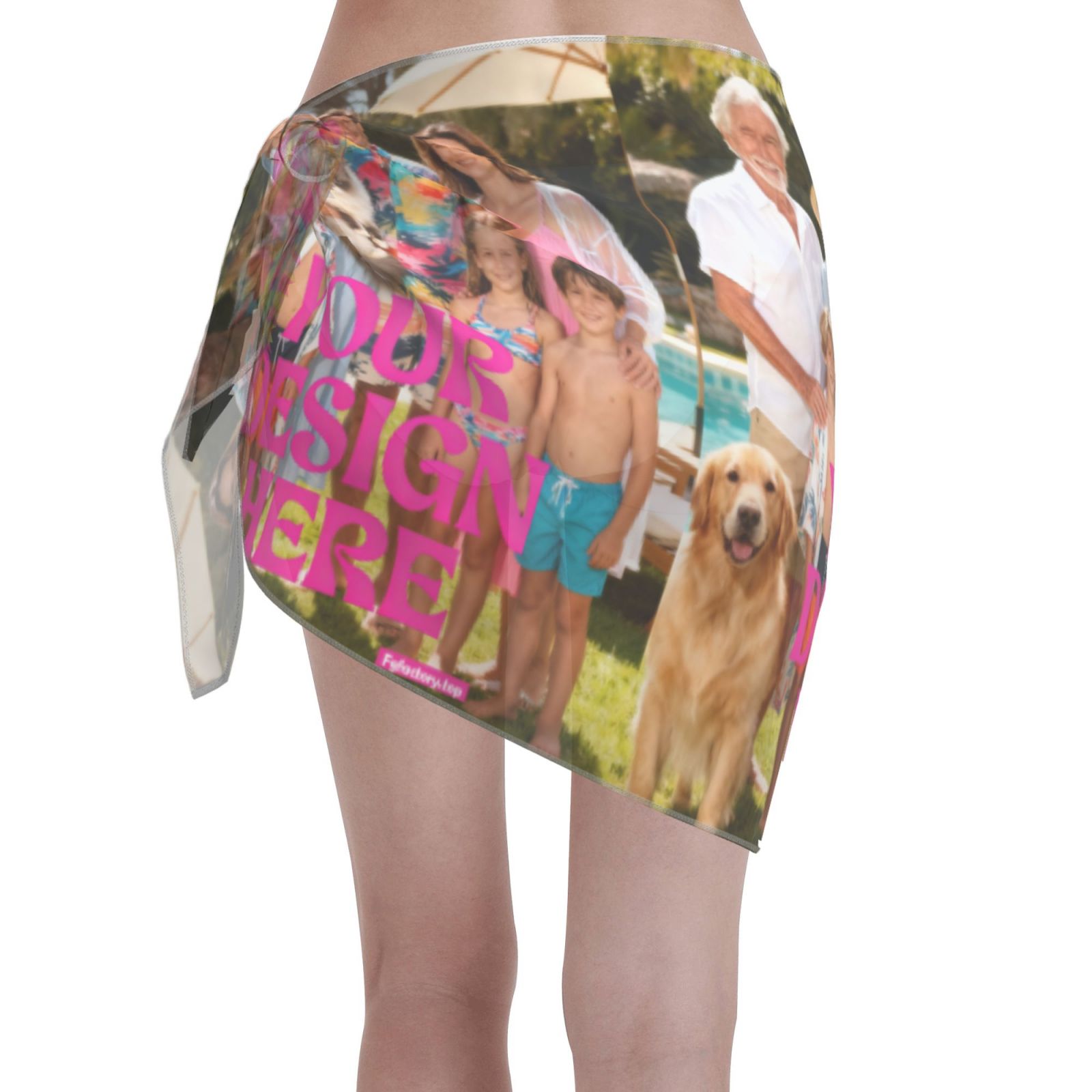 Custom Printed Beach Sarong