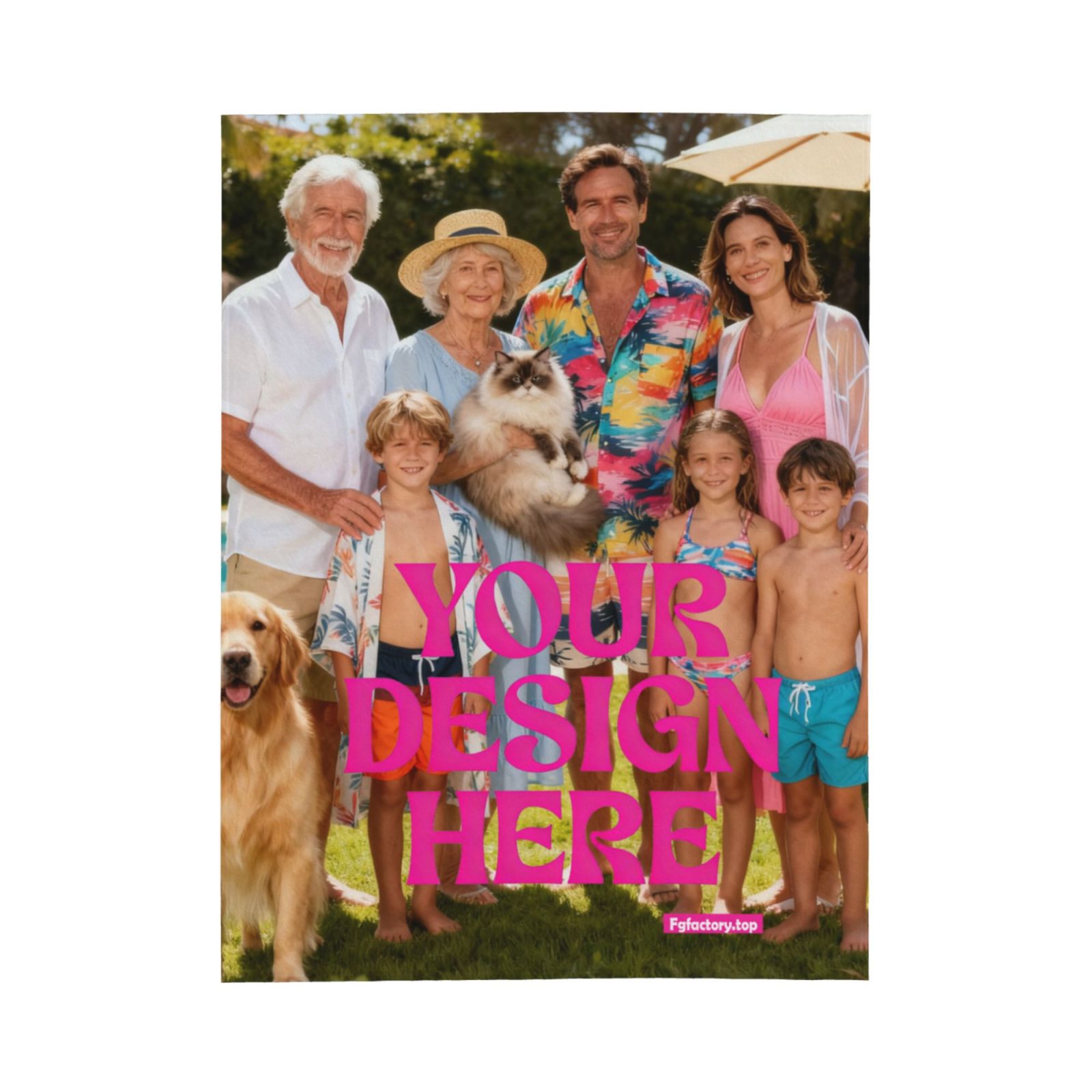 Personalized Photo Blanket