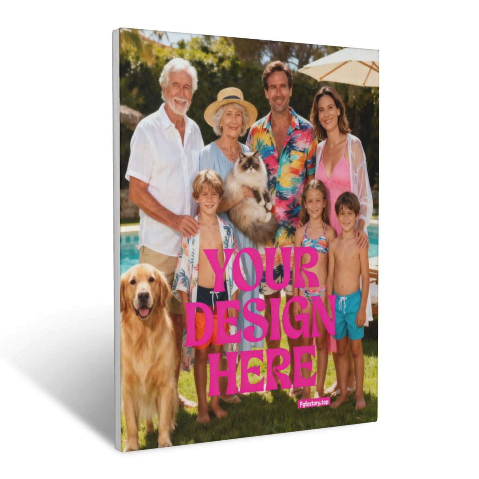 Personalized Family Portrait Canvas