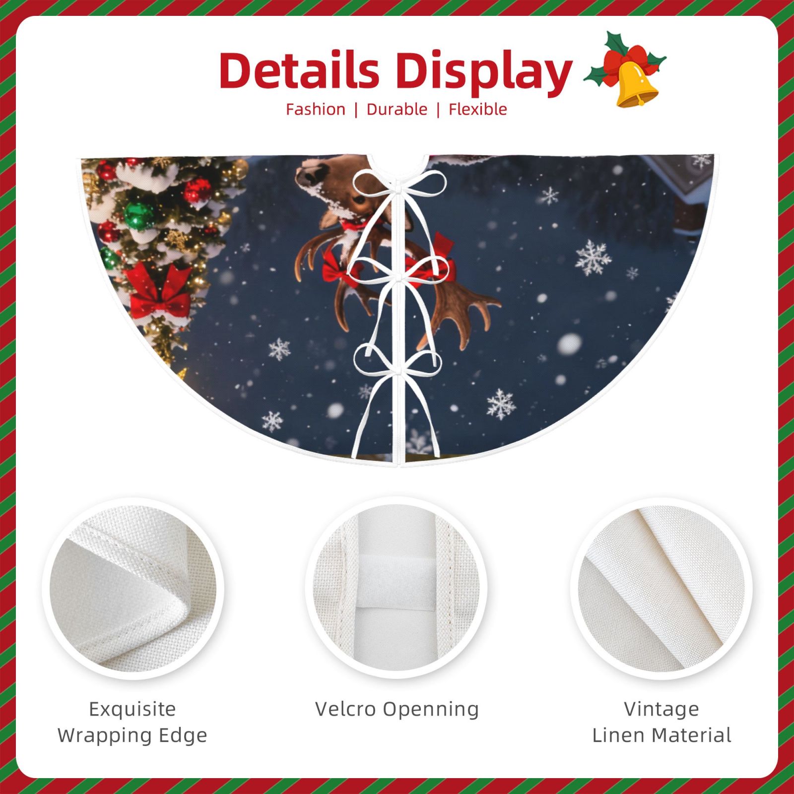 Custom Christmas Tree Skirt