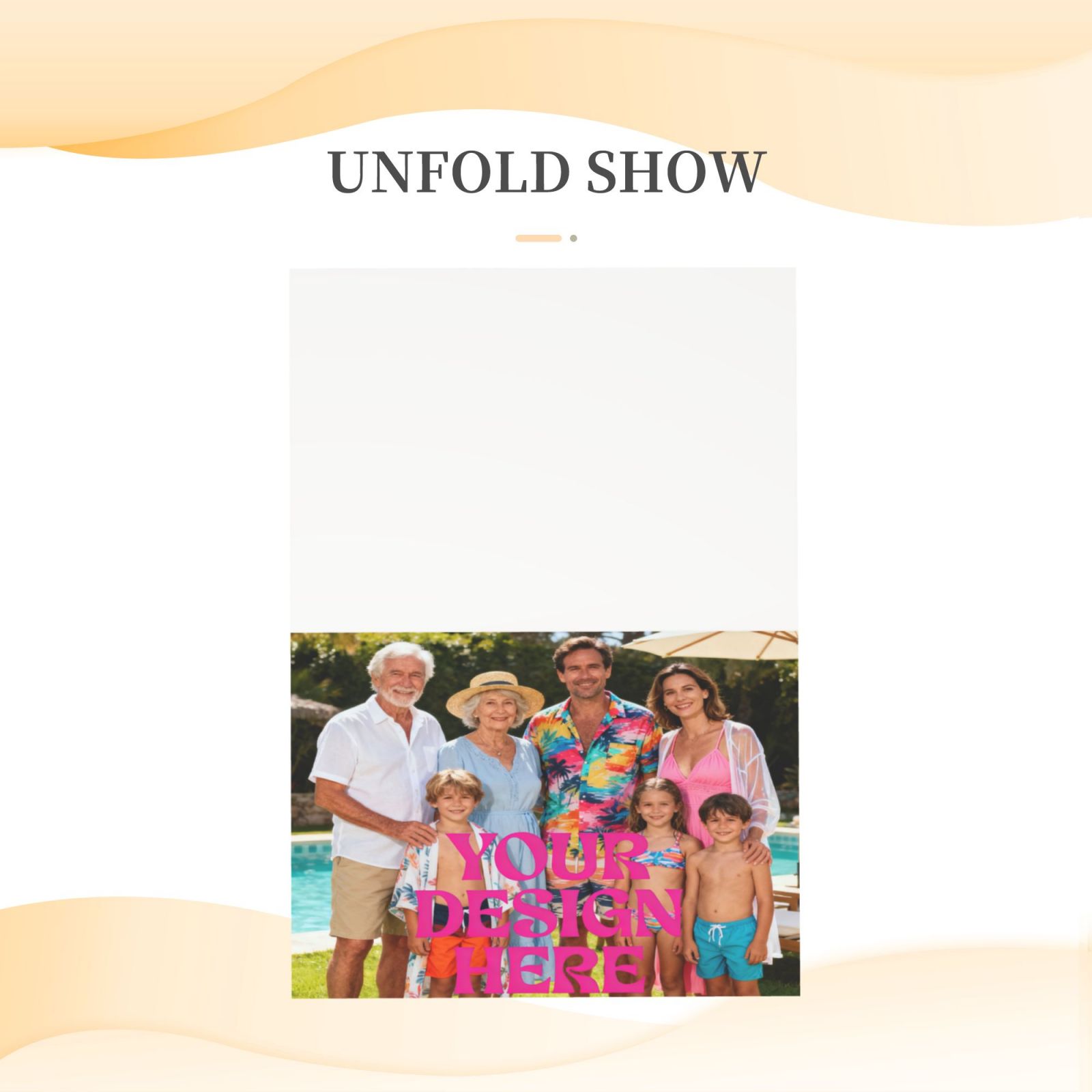 Custom Photo Greeting Card Set 2SETS