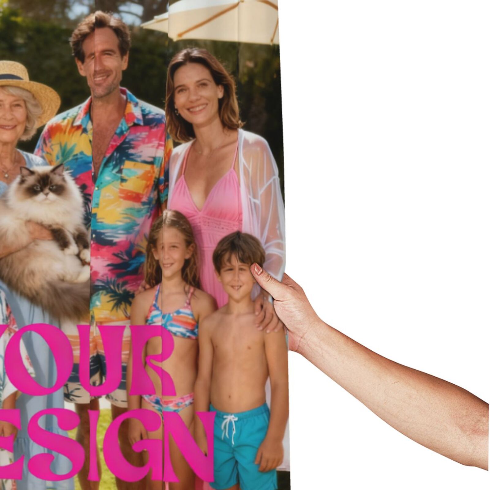 Custom Photo Shower Curtain