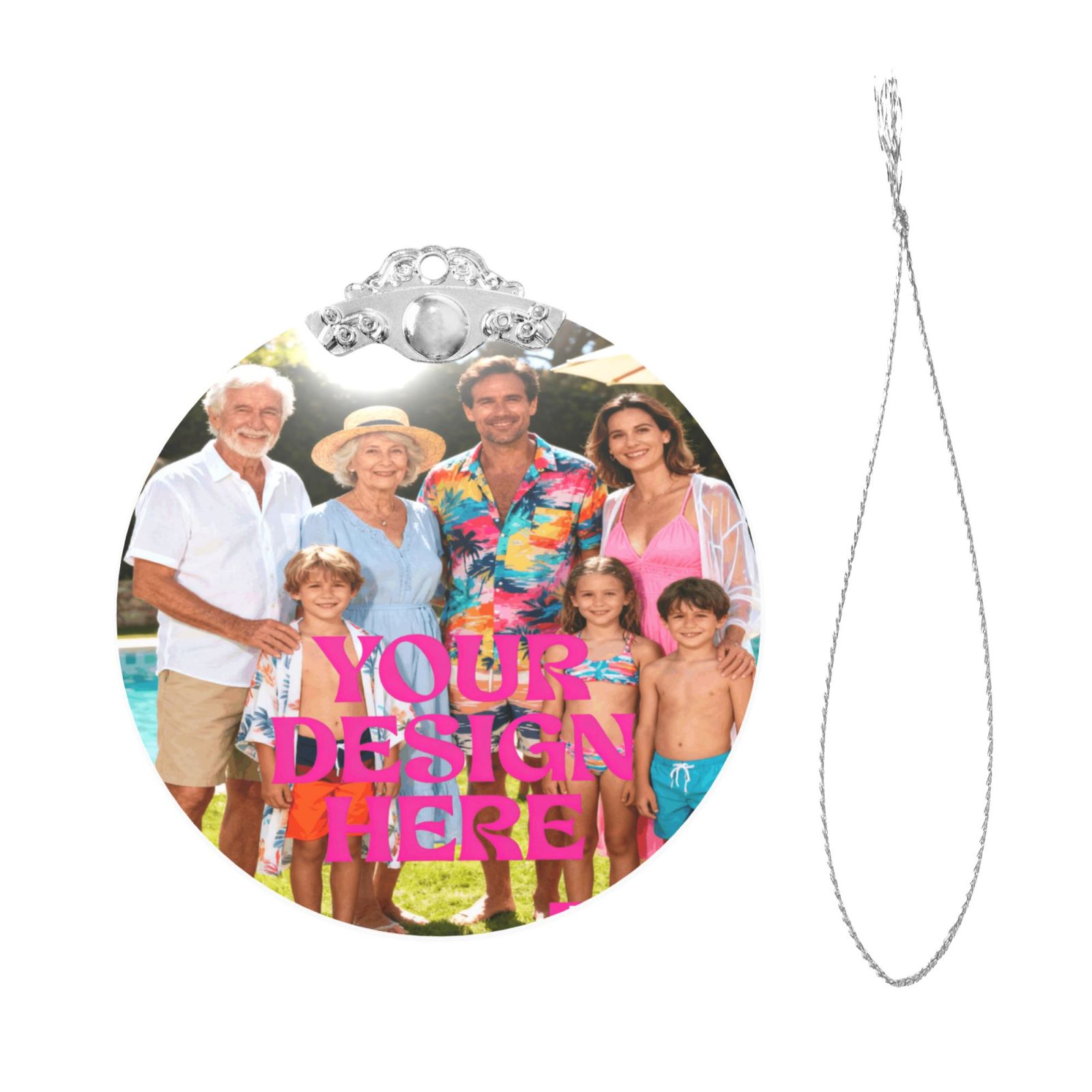 Custom Photo Ornament