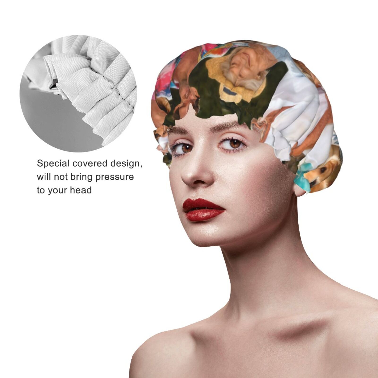 print on demand Colorful Printed Head Wrap