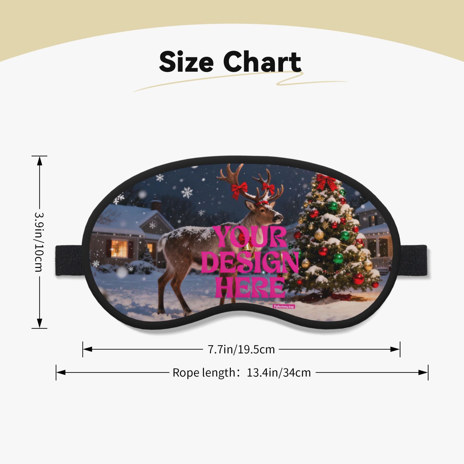 Custom Print on demand Sleep Mask