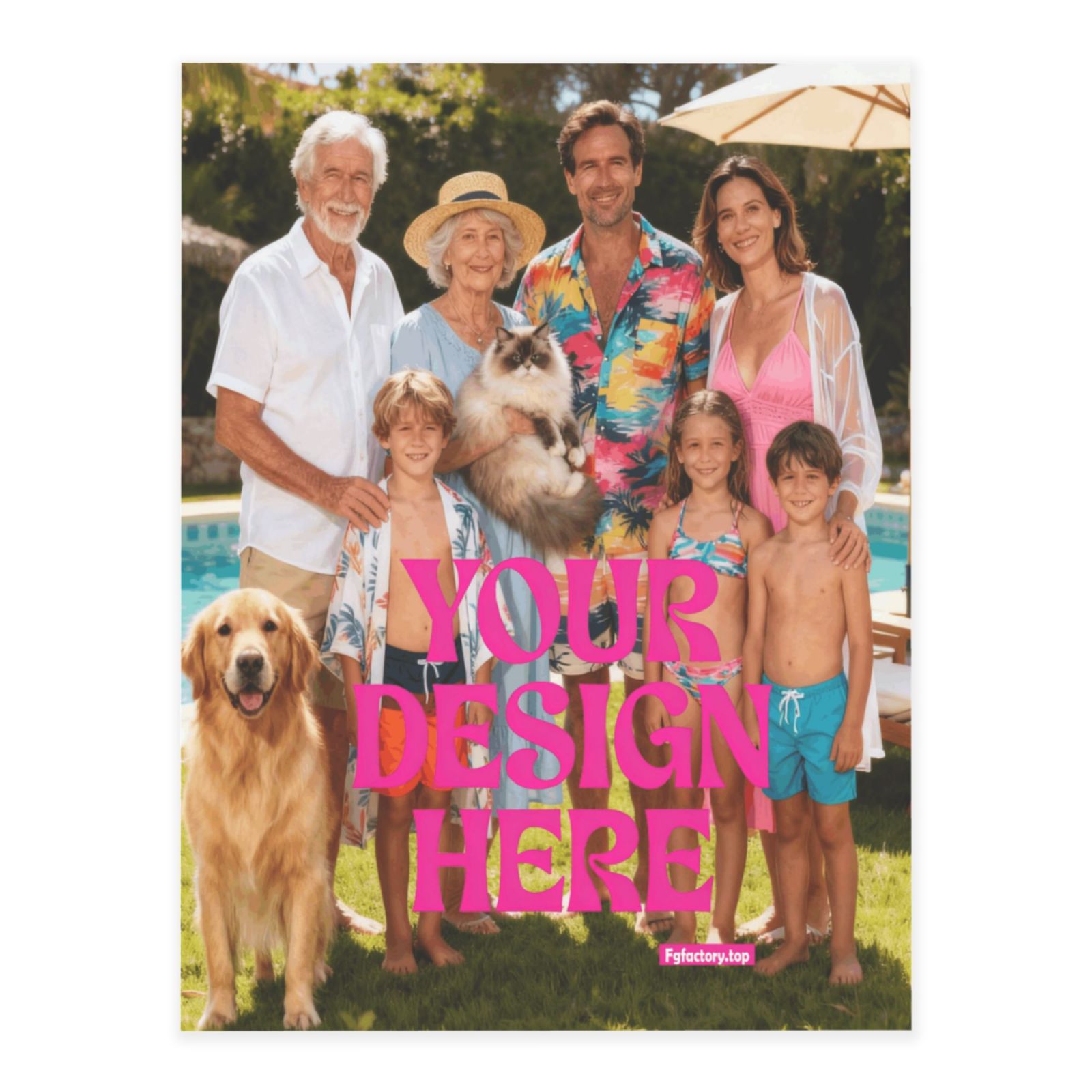 Vintage Brown Leather Suitcase paper cover