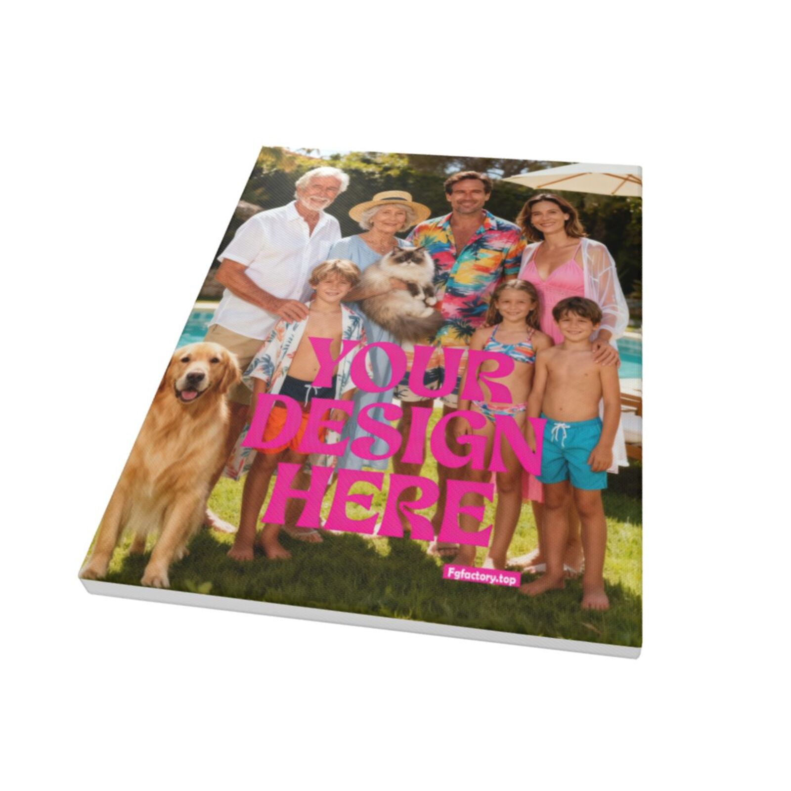 Personalized Family Portrait Canvas