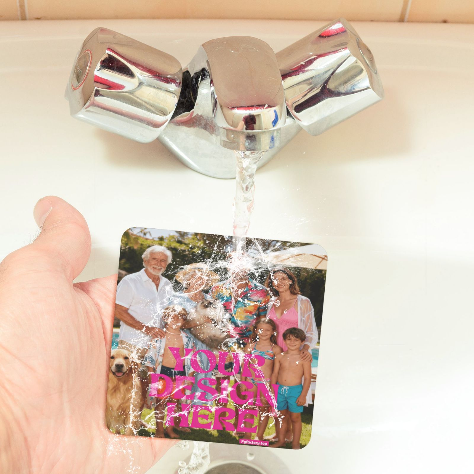 Custom Photo Cork Coaster 3pcs