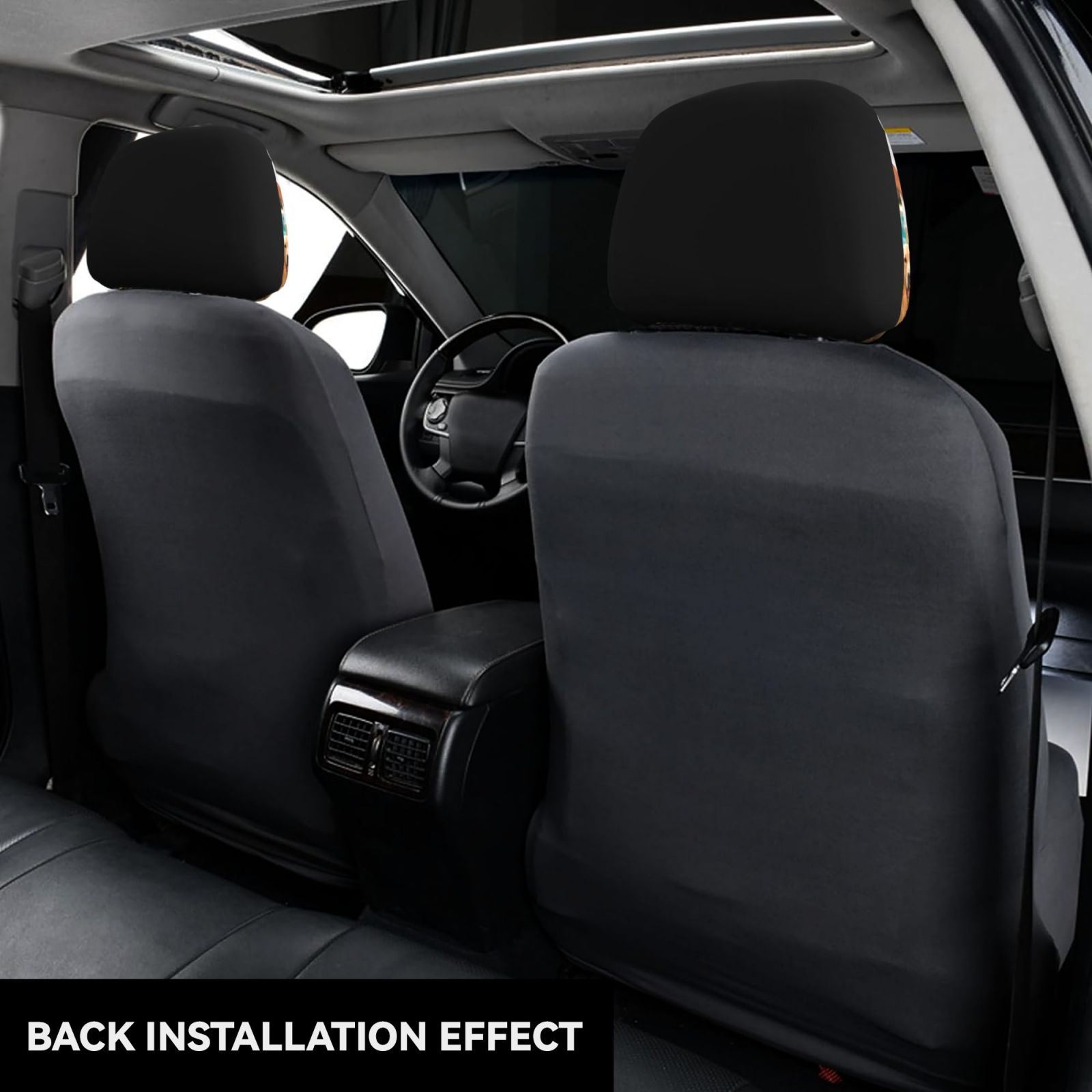 Custom Car Headrest Covers