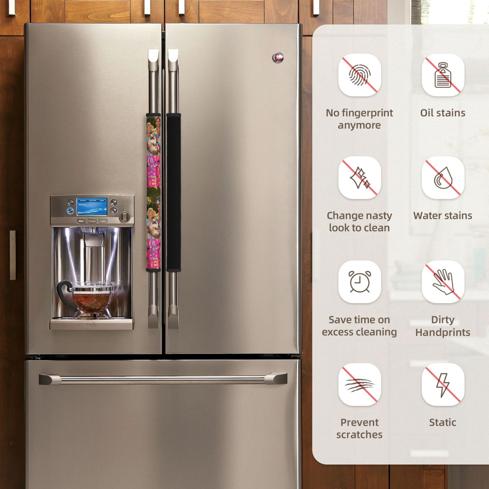 Custom fridge handle Cover