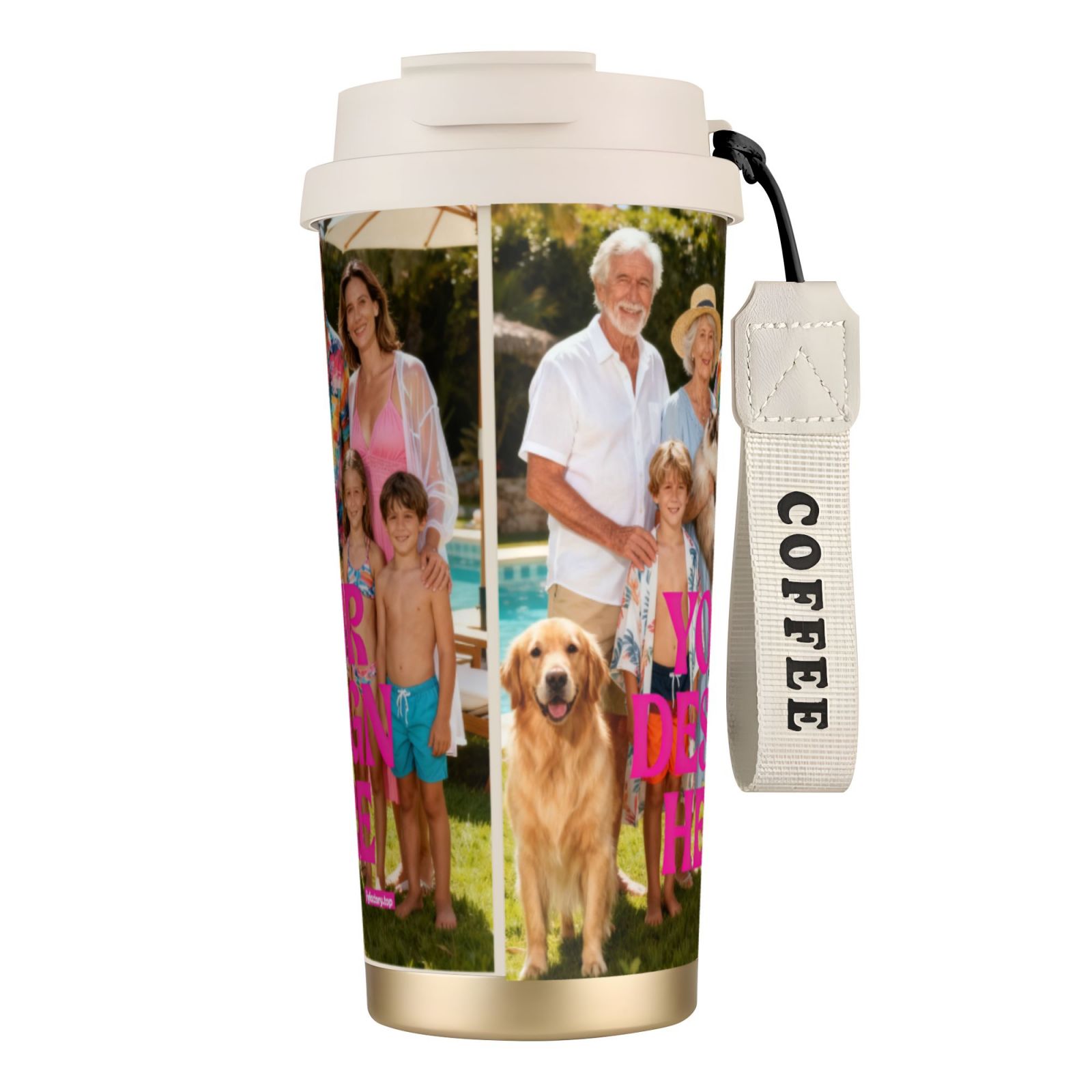 Custom Photo Travel Mug