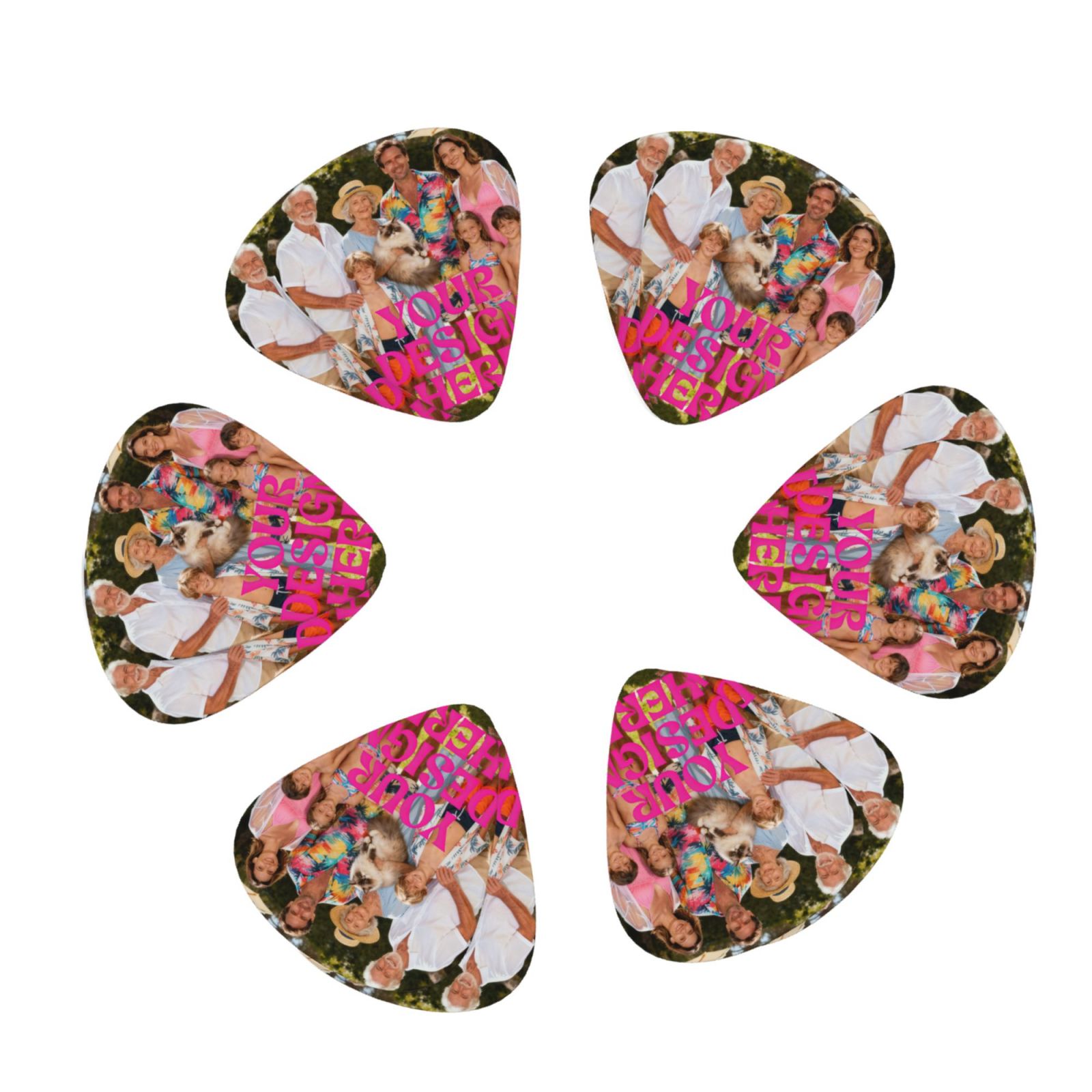 Custom Photo Guitar Pick