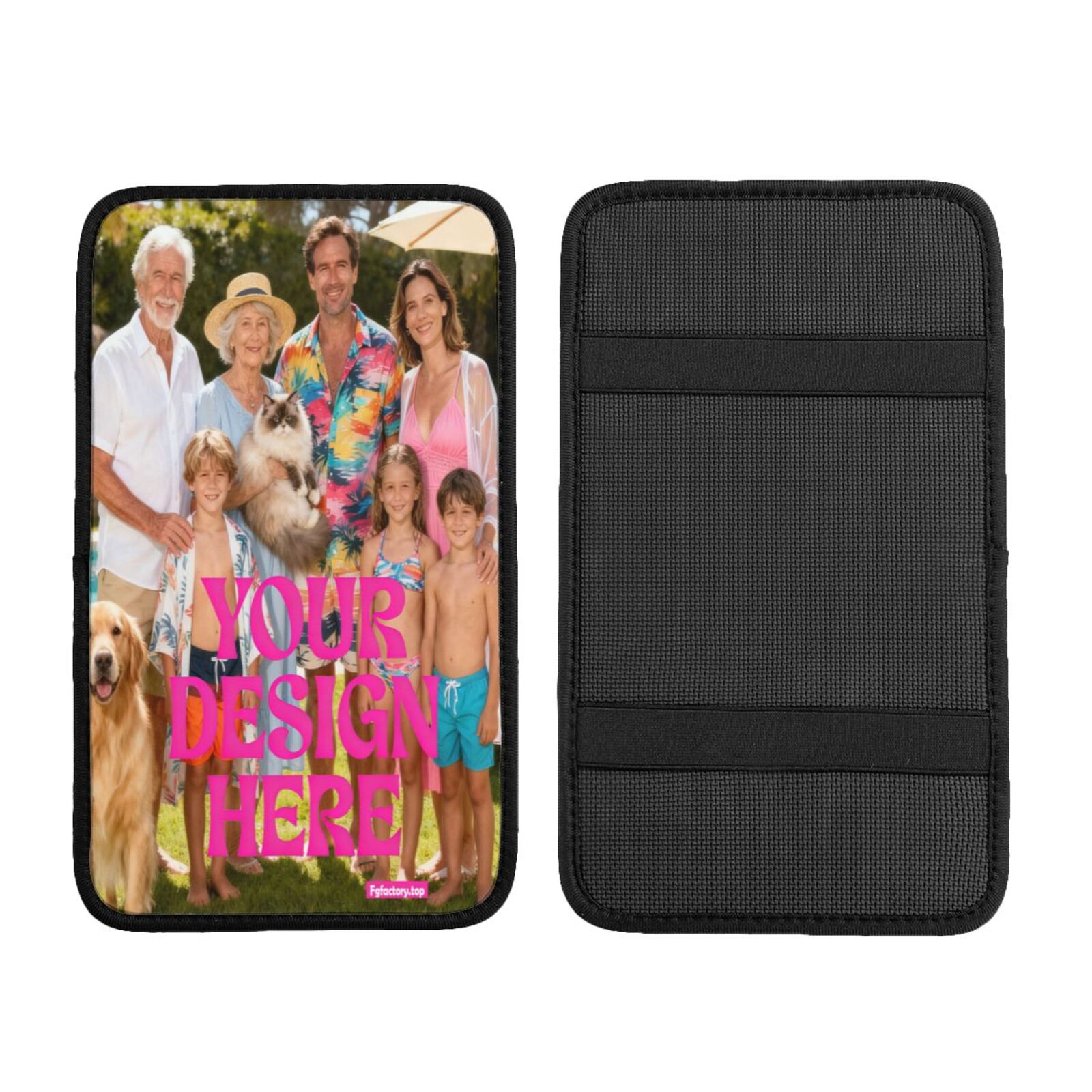 Custom Car Armrest Cover