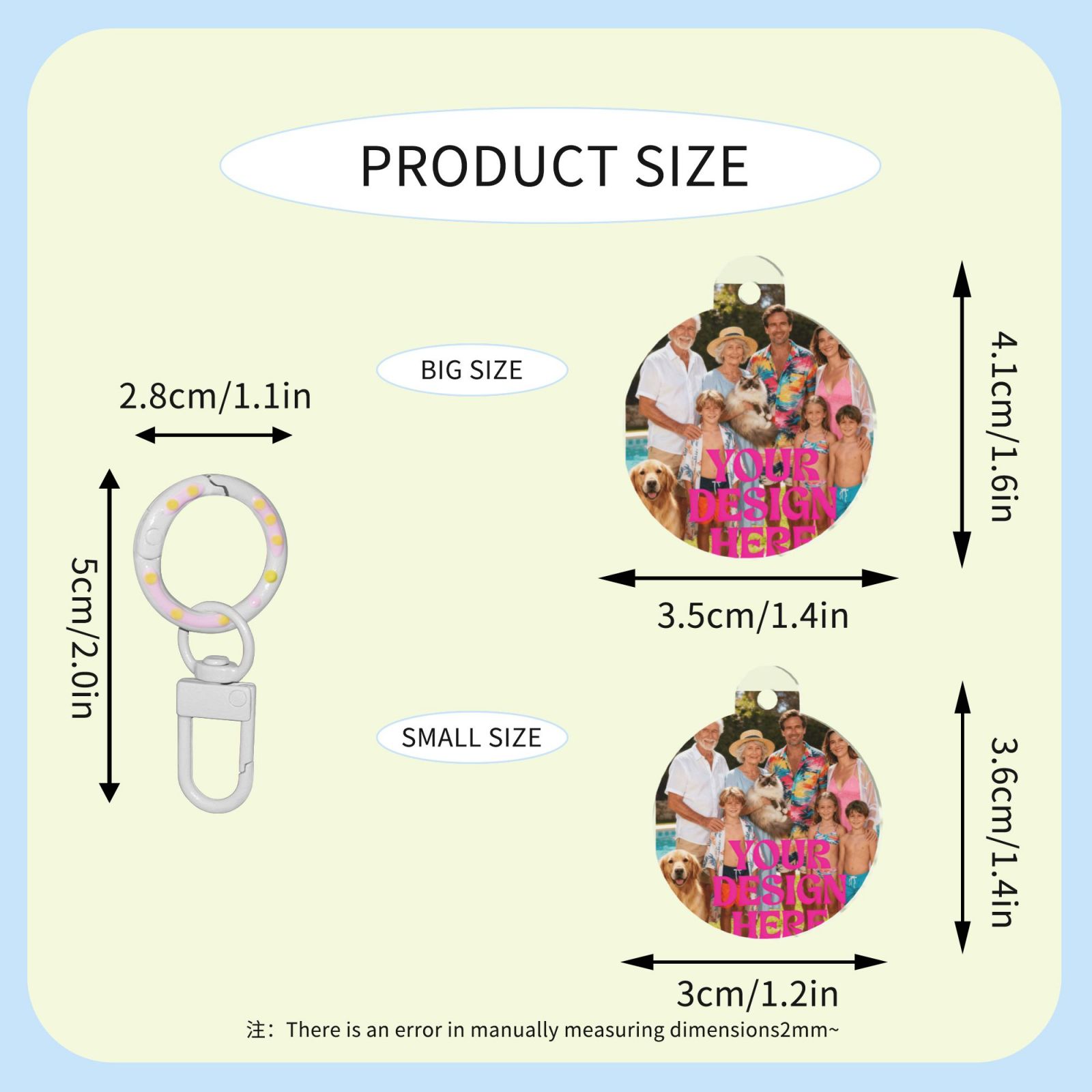 Personalized Dog Collar ID Tag