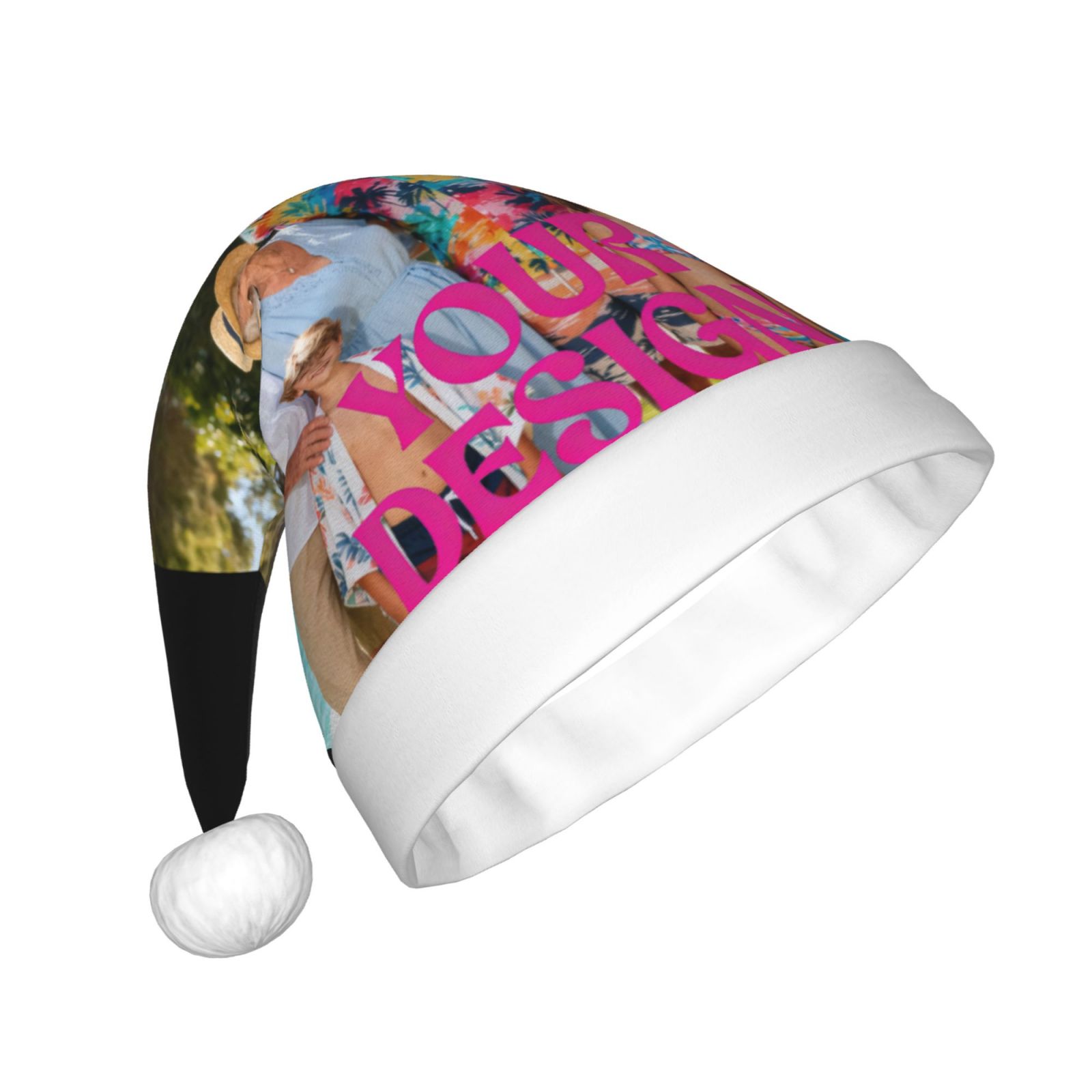 Custom Photo Santa Hat