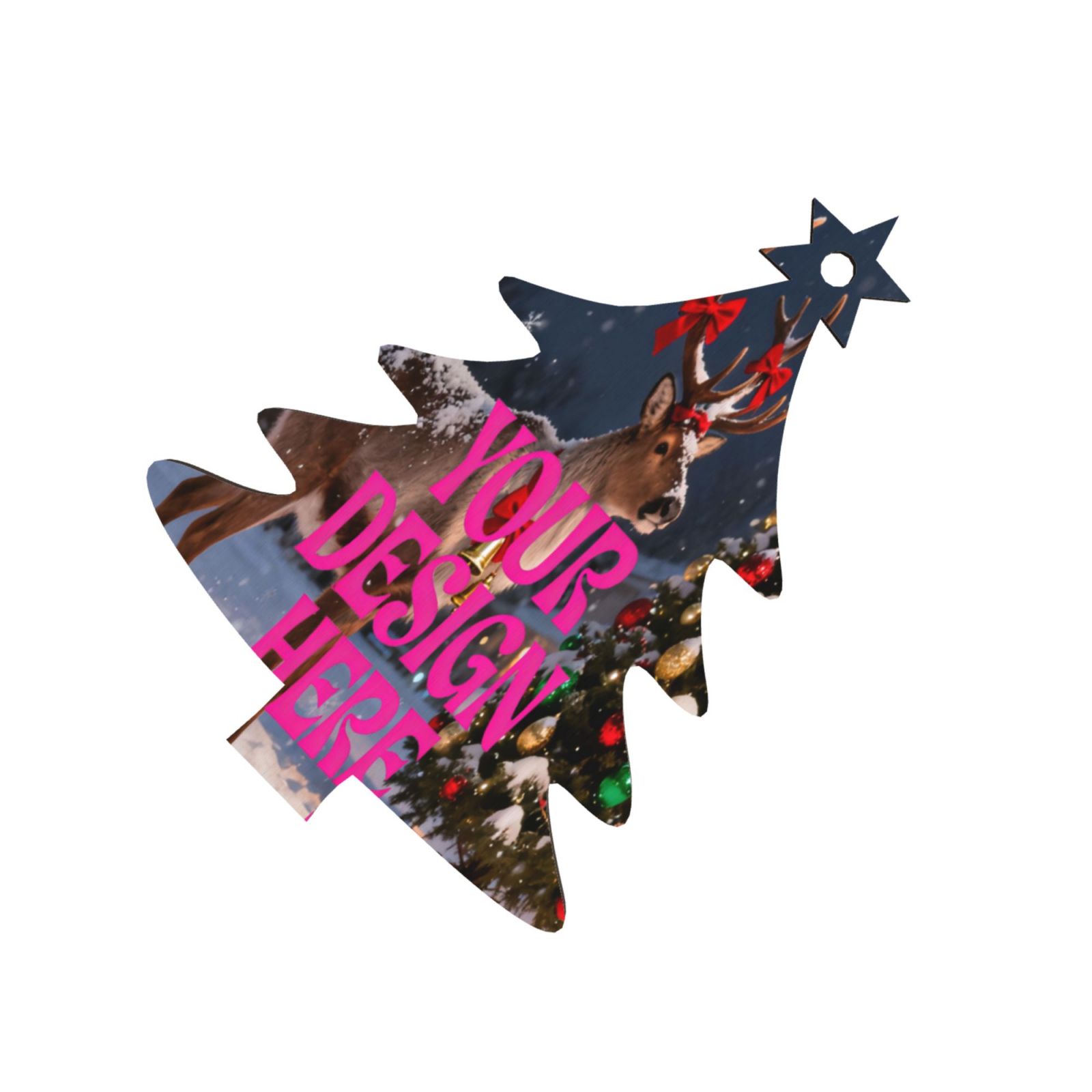 Custom Christmas Tree Ornament