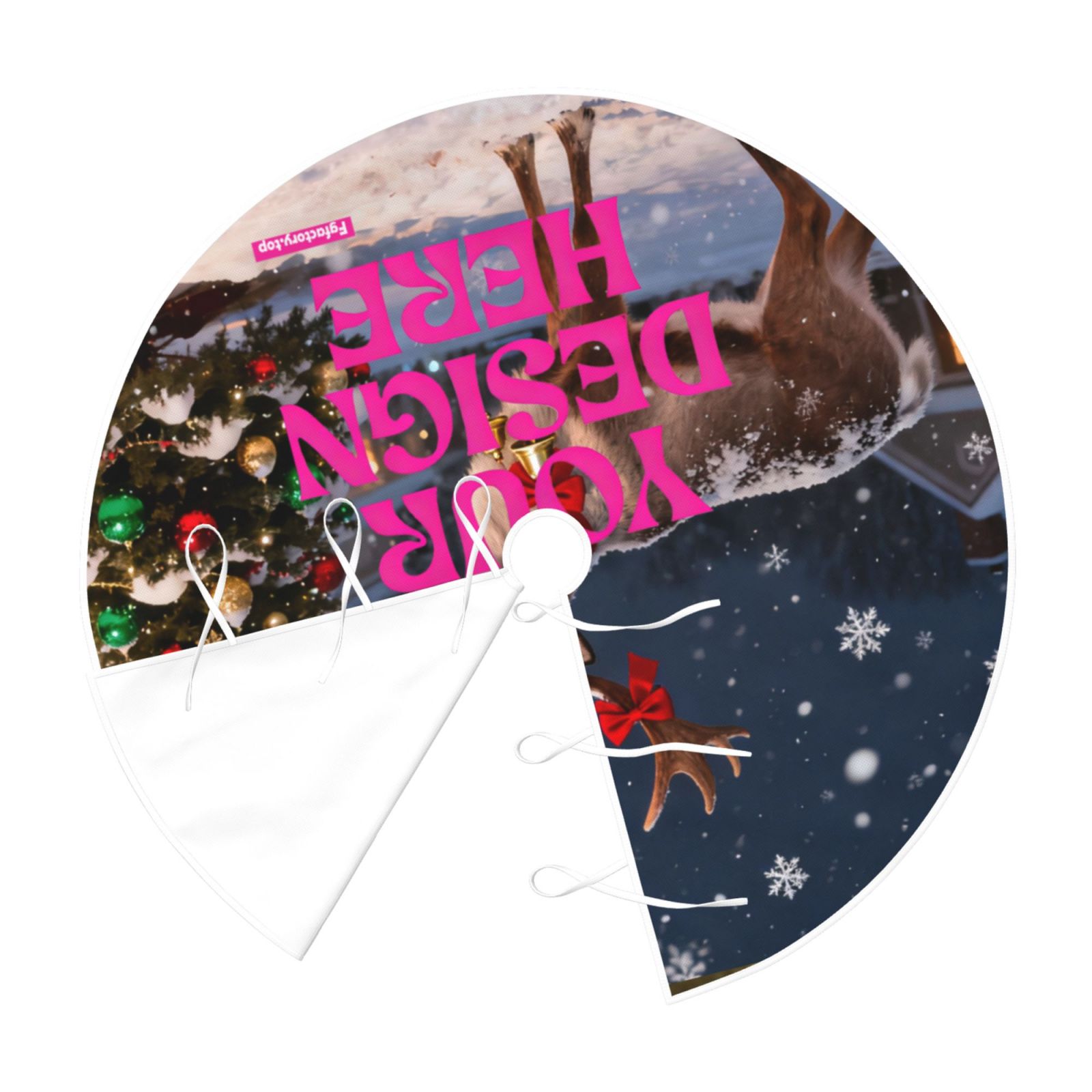 Custom Christmas Tree Skirt