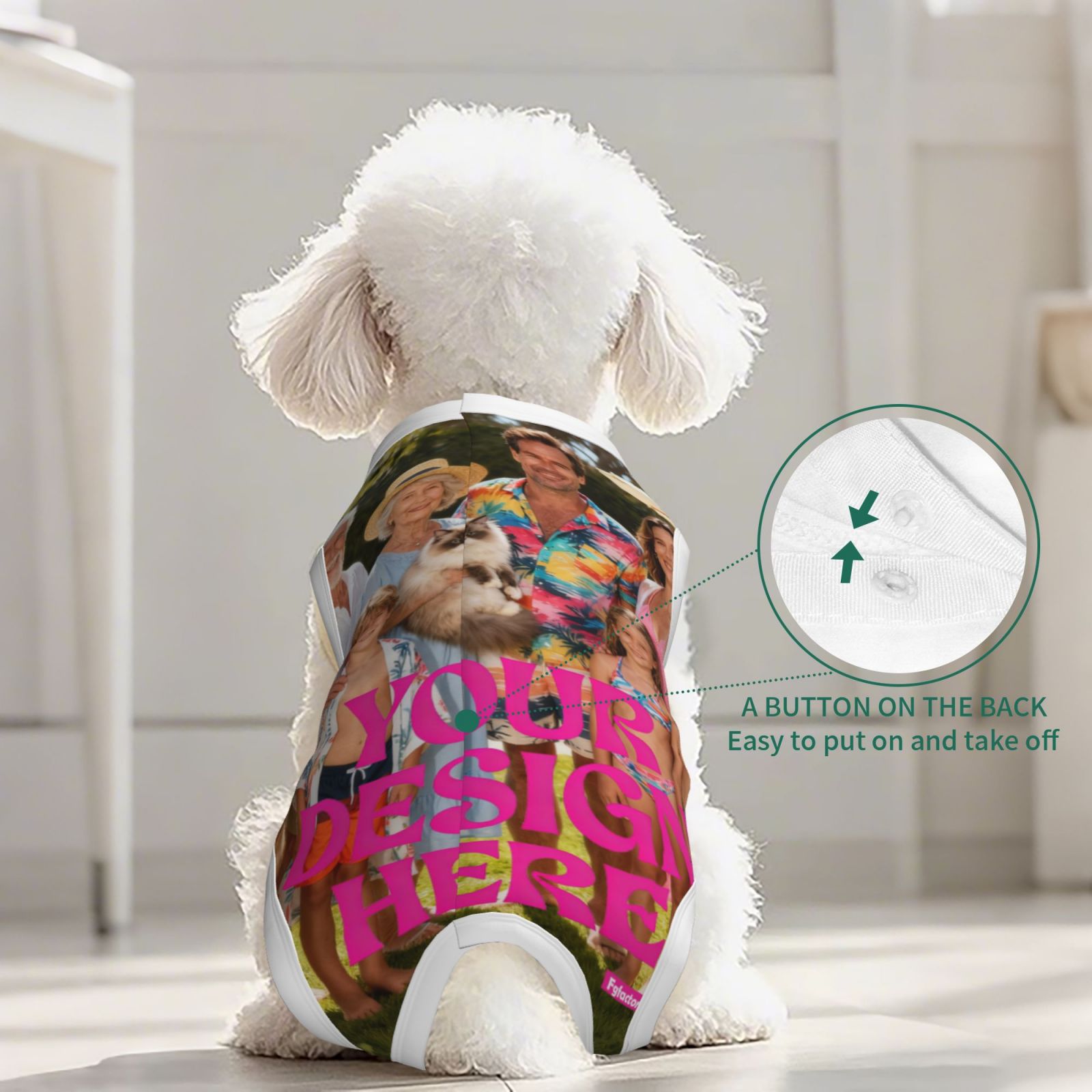 Custom Pet Photo T-Shirt