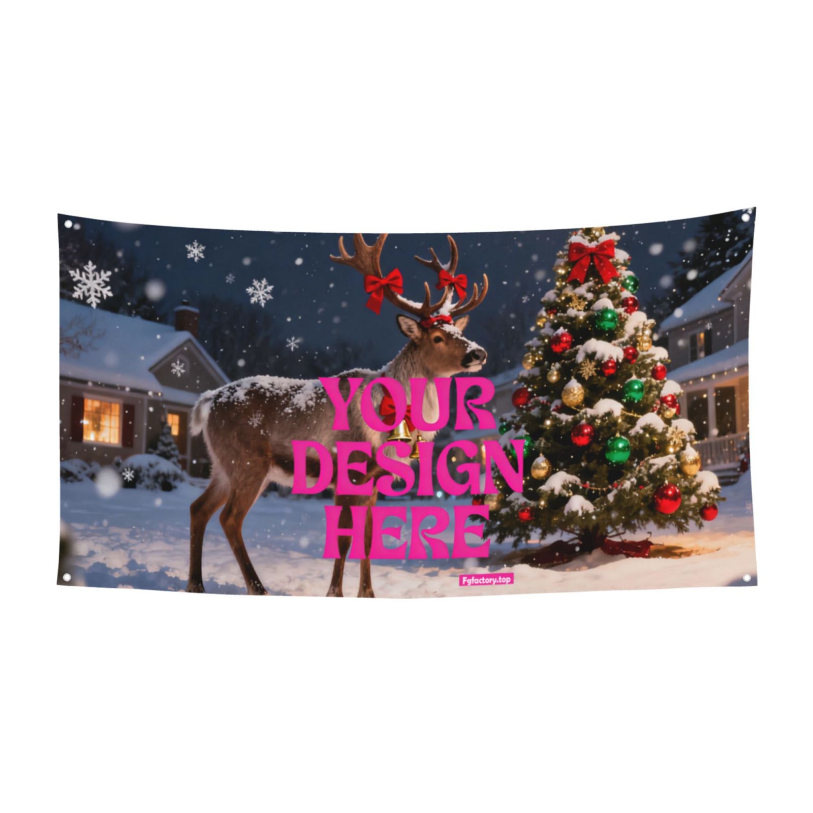 Custom Christmas Banner