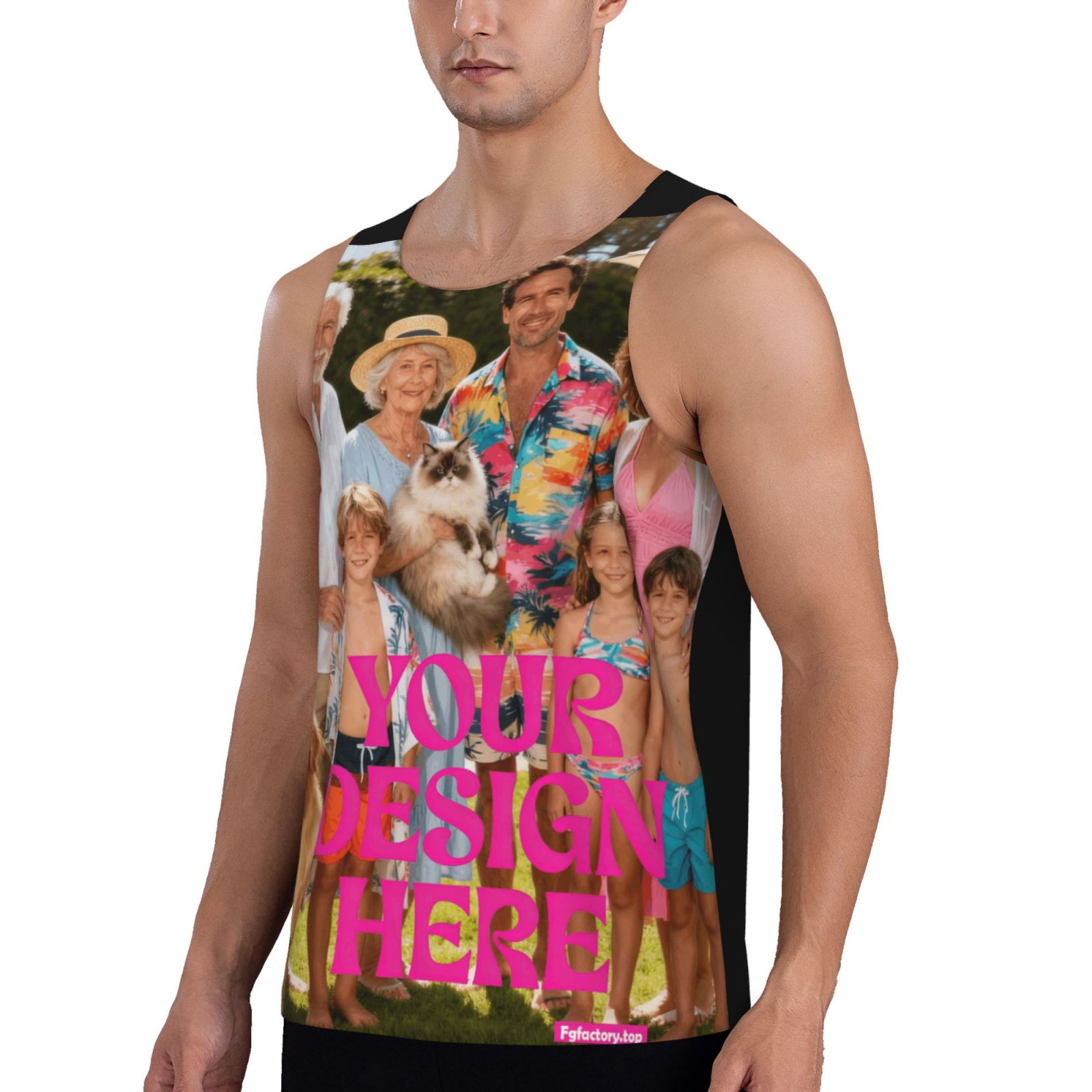 Custom Sleeveless Tank Top