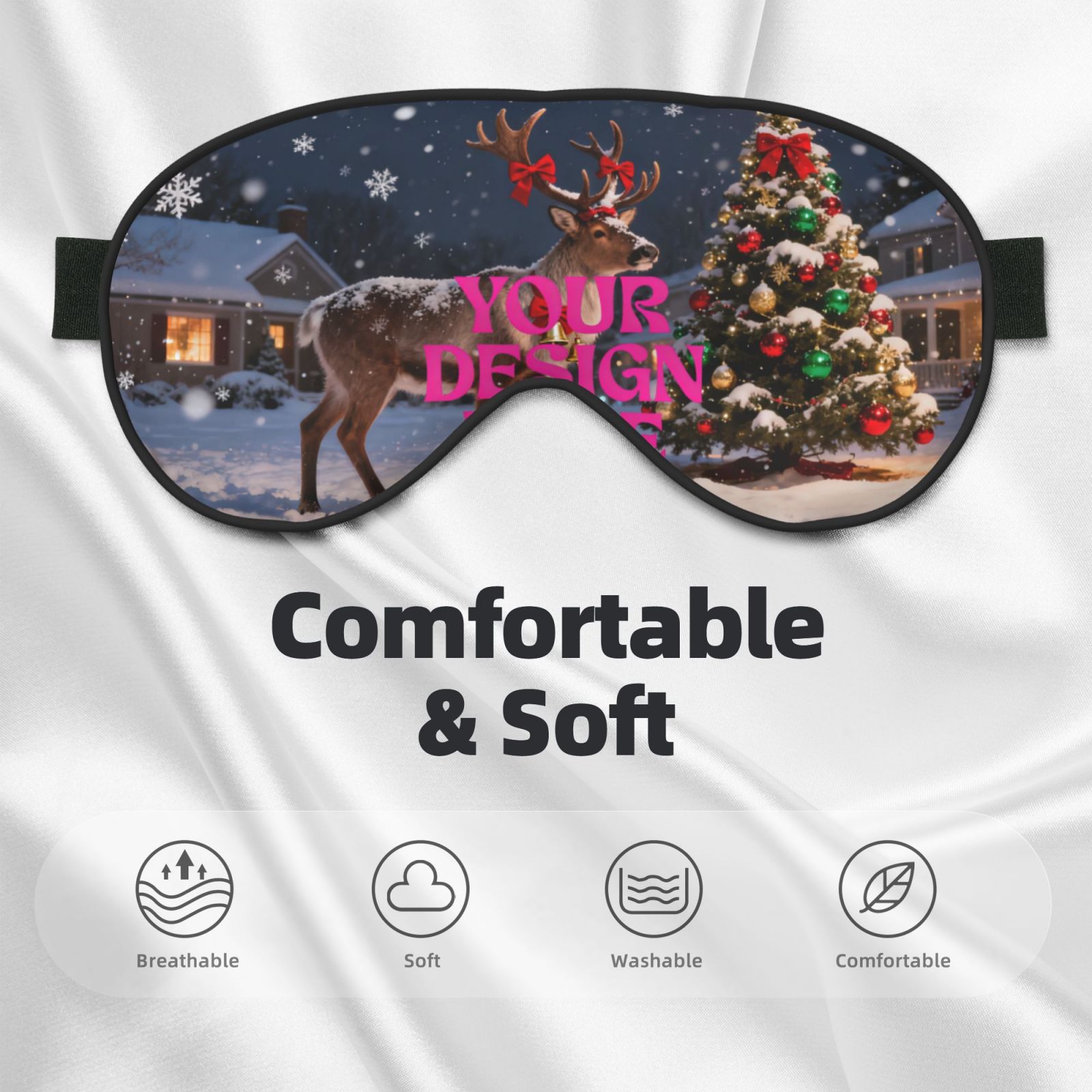 Custom print on demand Sleep Mask