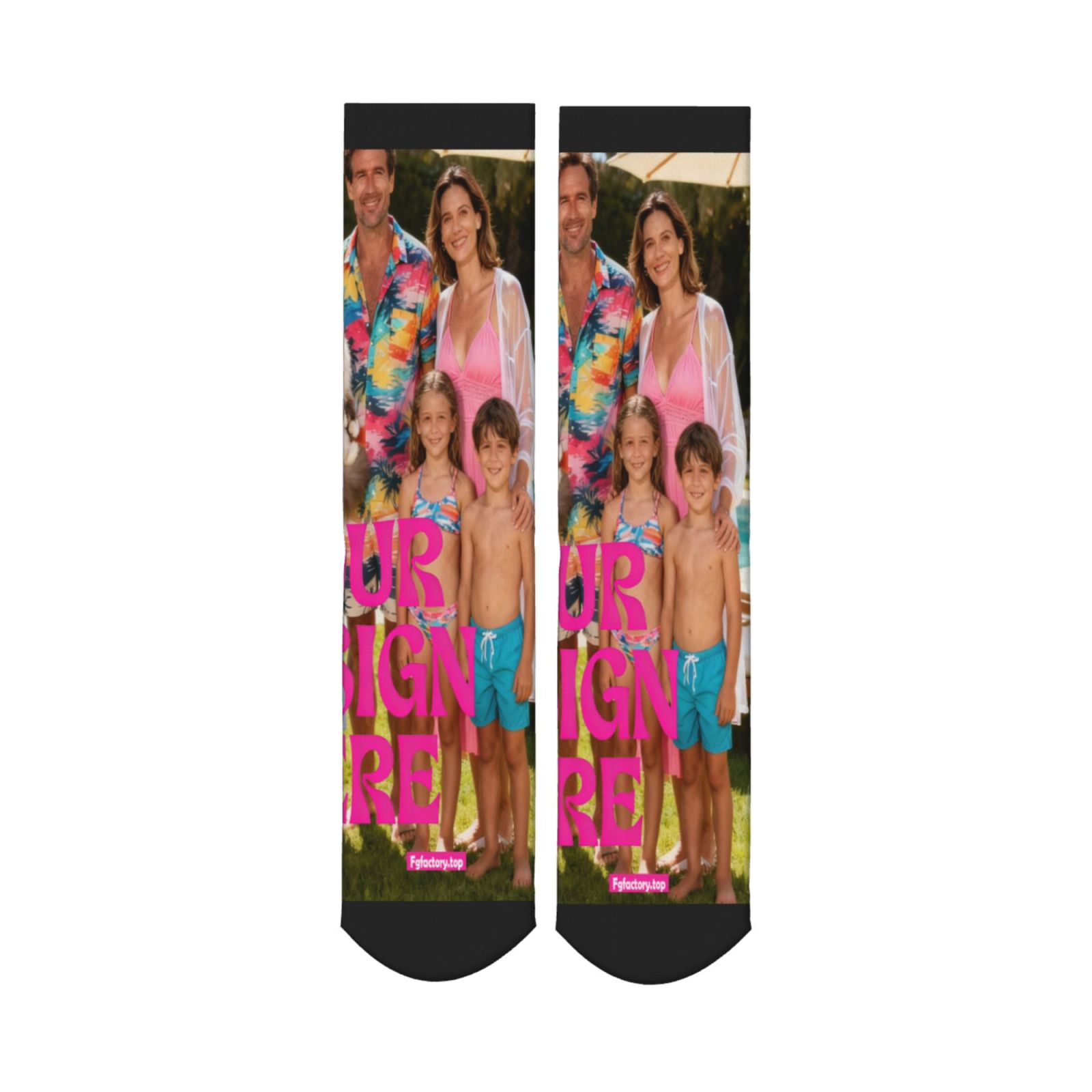 Custom Photo Socks 2pcs