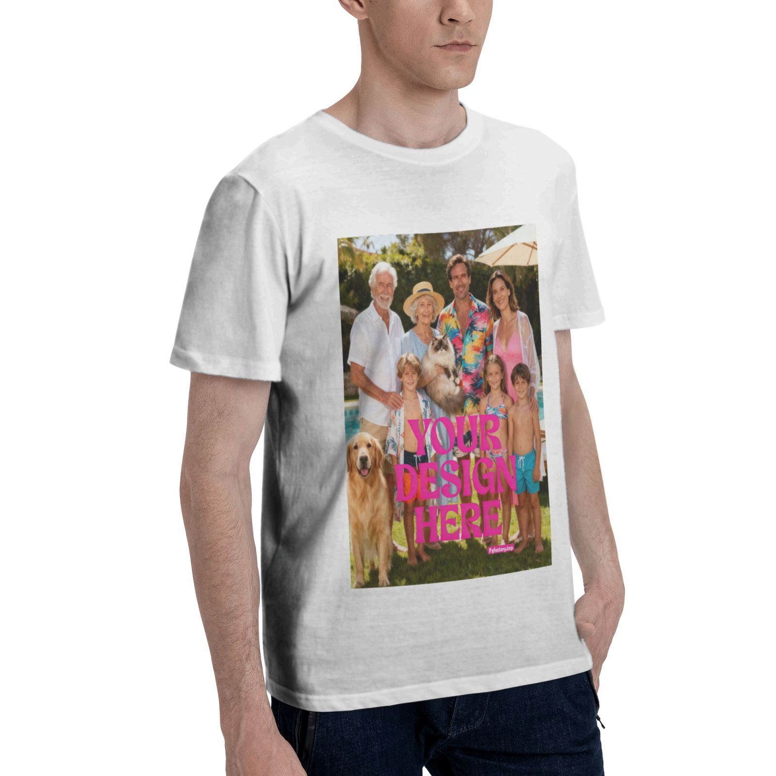 Custom Photo Printed T-Shirt
