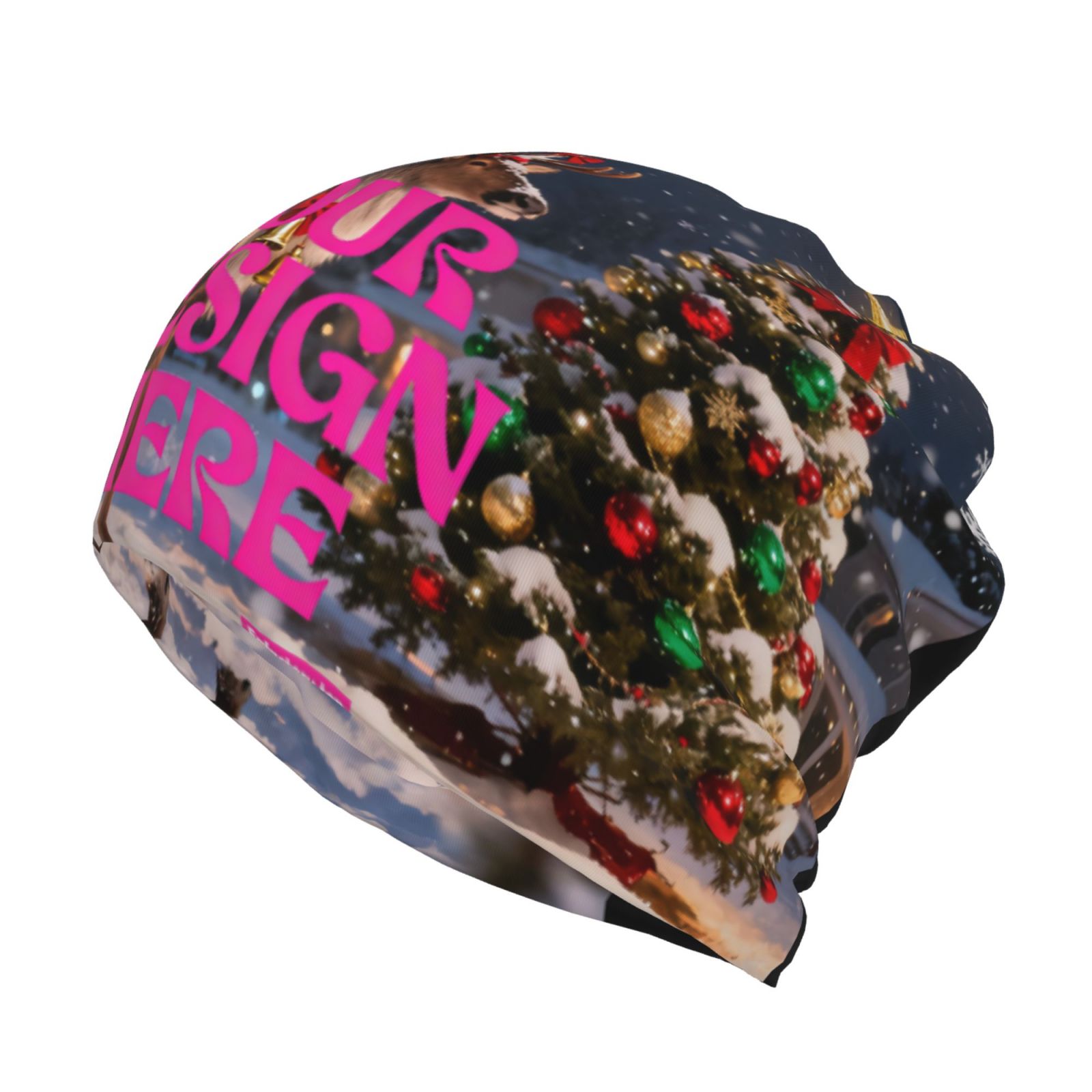 customized print on demand  Satin Bonnet