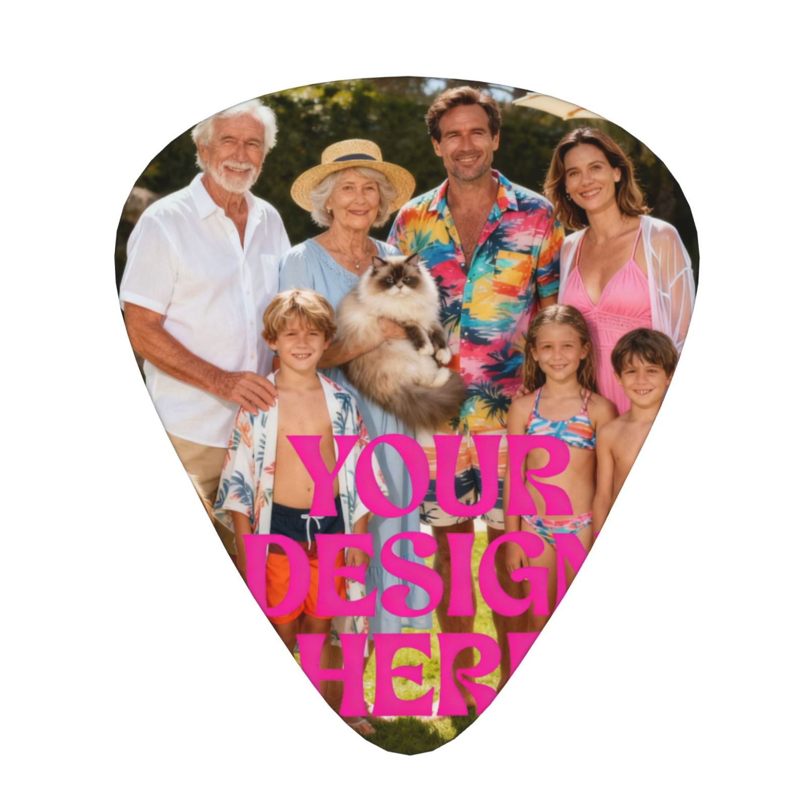 Custom Photo Guitar Pick