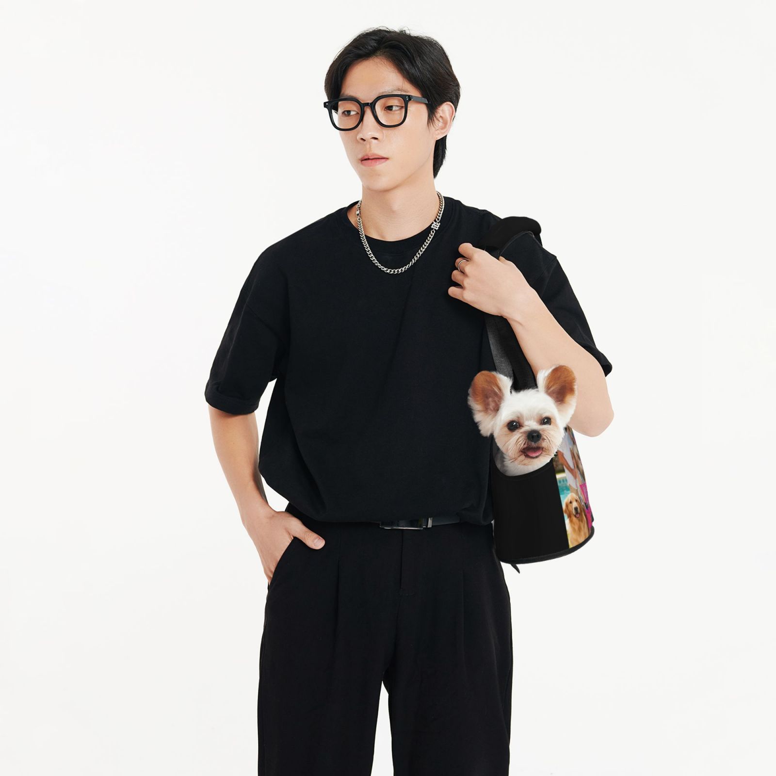 Custom Photo Messenger Bag