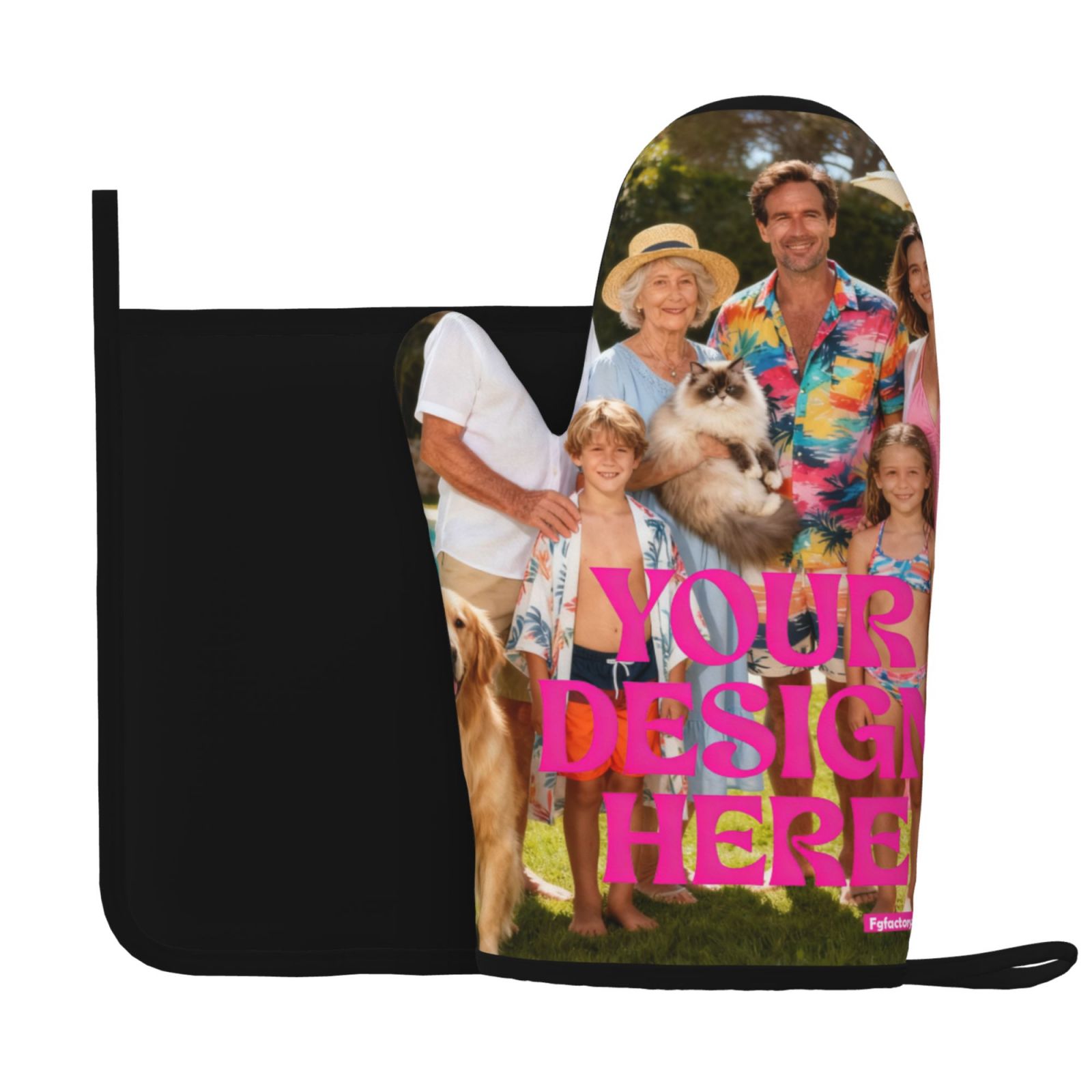 Custom Photo Oven Mitt