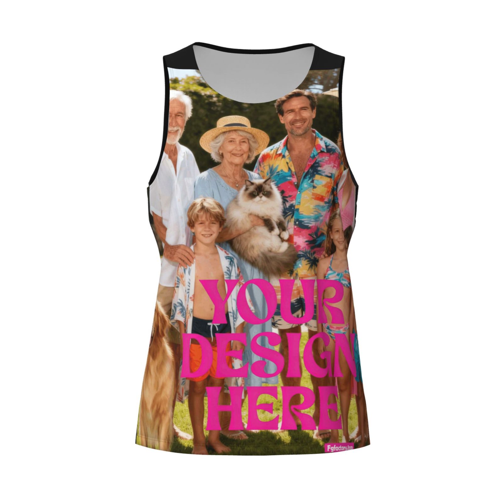 Custom Sleeveless Tank Top