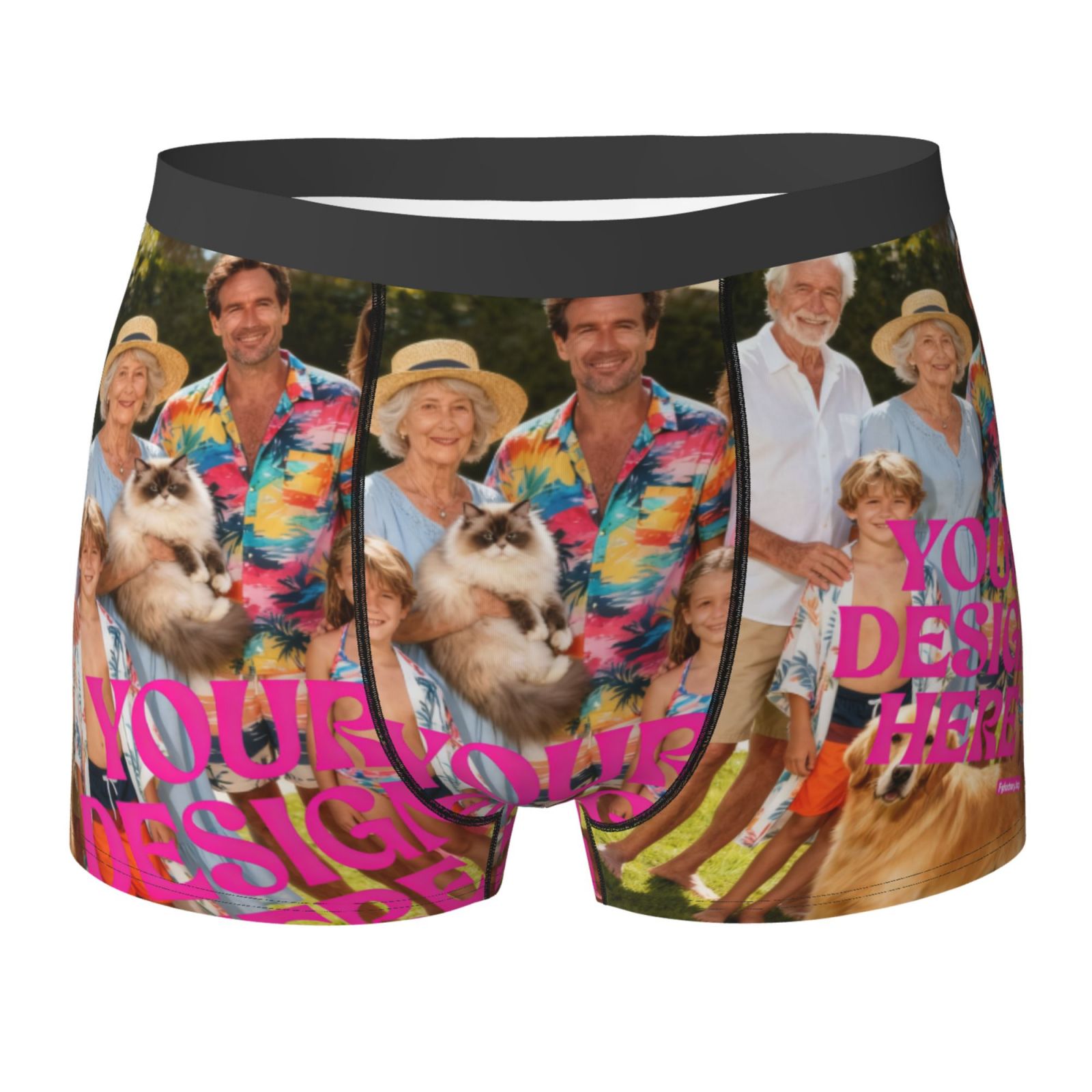 Custom Photo Boxer Briefs