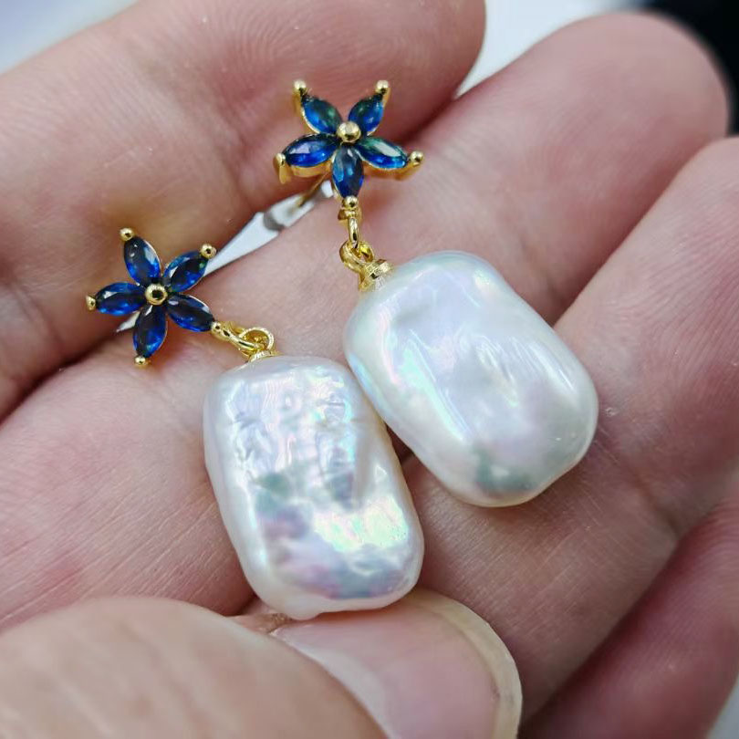 Baroque Pearl Earrings