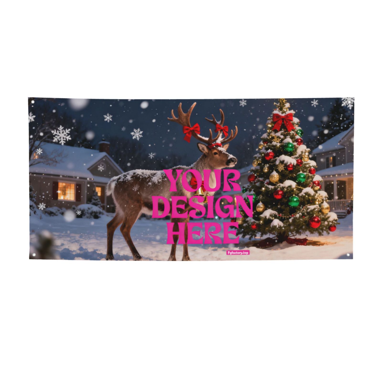 Custom Christmas Wall Tapestry