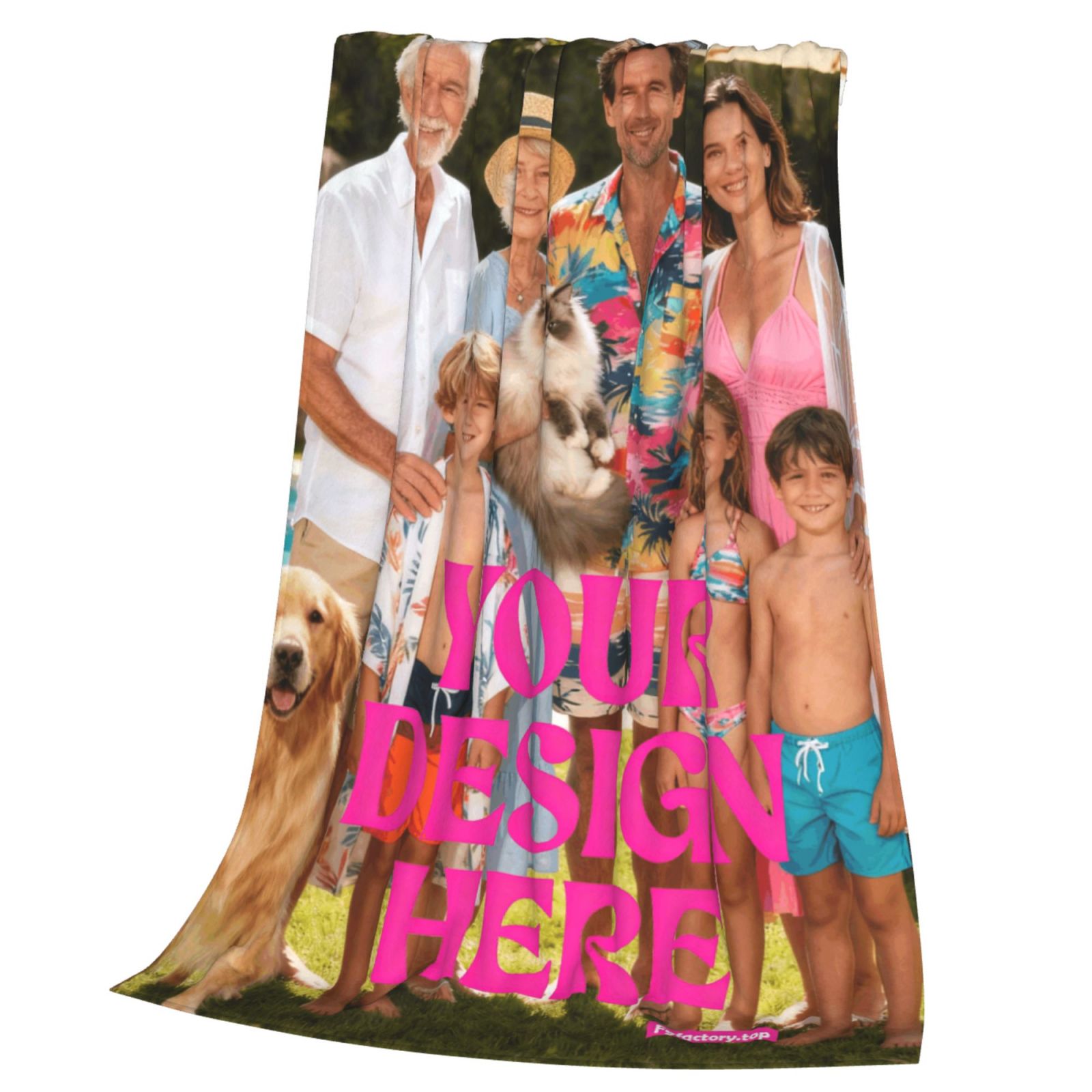 Custom Photo Blanket