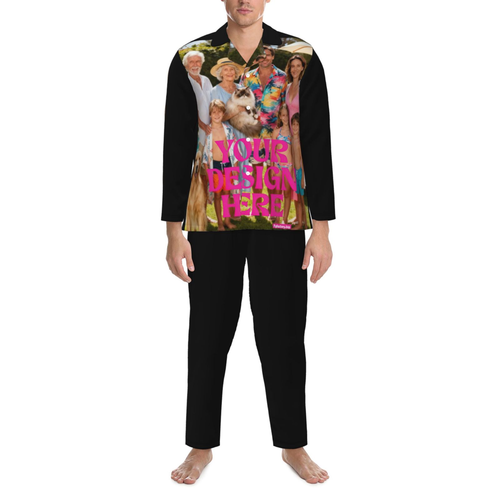 Custom Photo Pajama Set