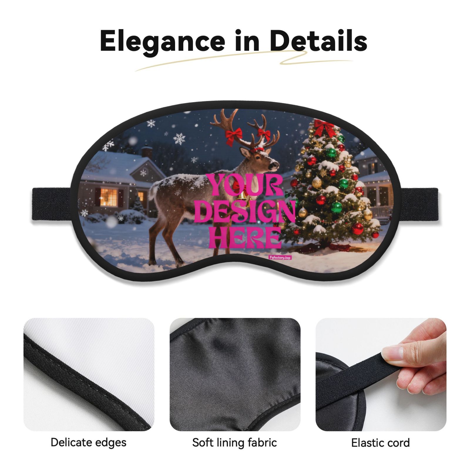 Custom Print on demand Sleep Mask